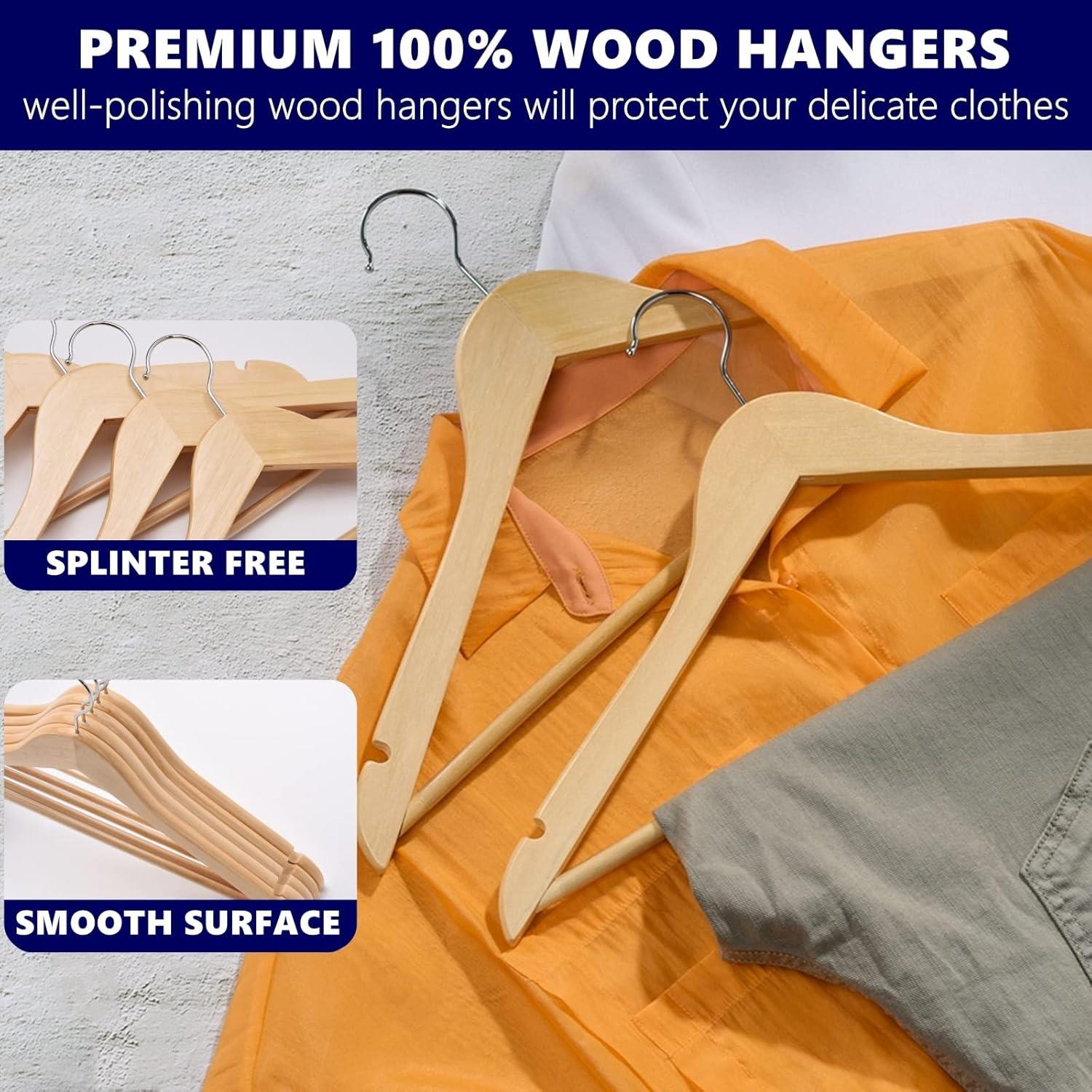 Wooden Coat Hangers by GEEZY - The Magic Toy Shop