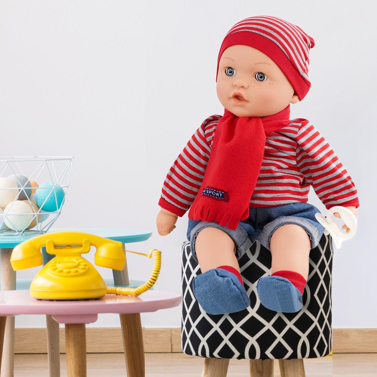 BiBi Sleeping Boy Doll (40 cm / 16") by BiBi Doll - The Magic Toy Shop