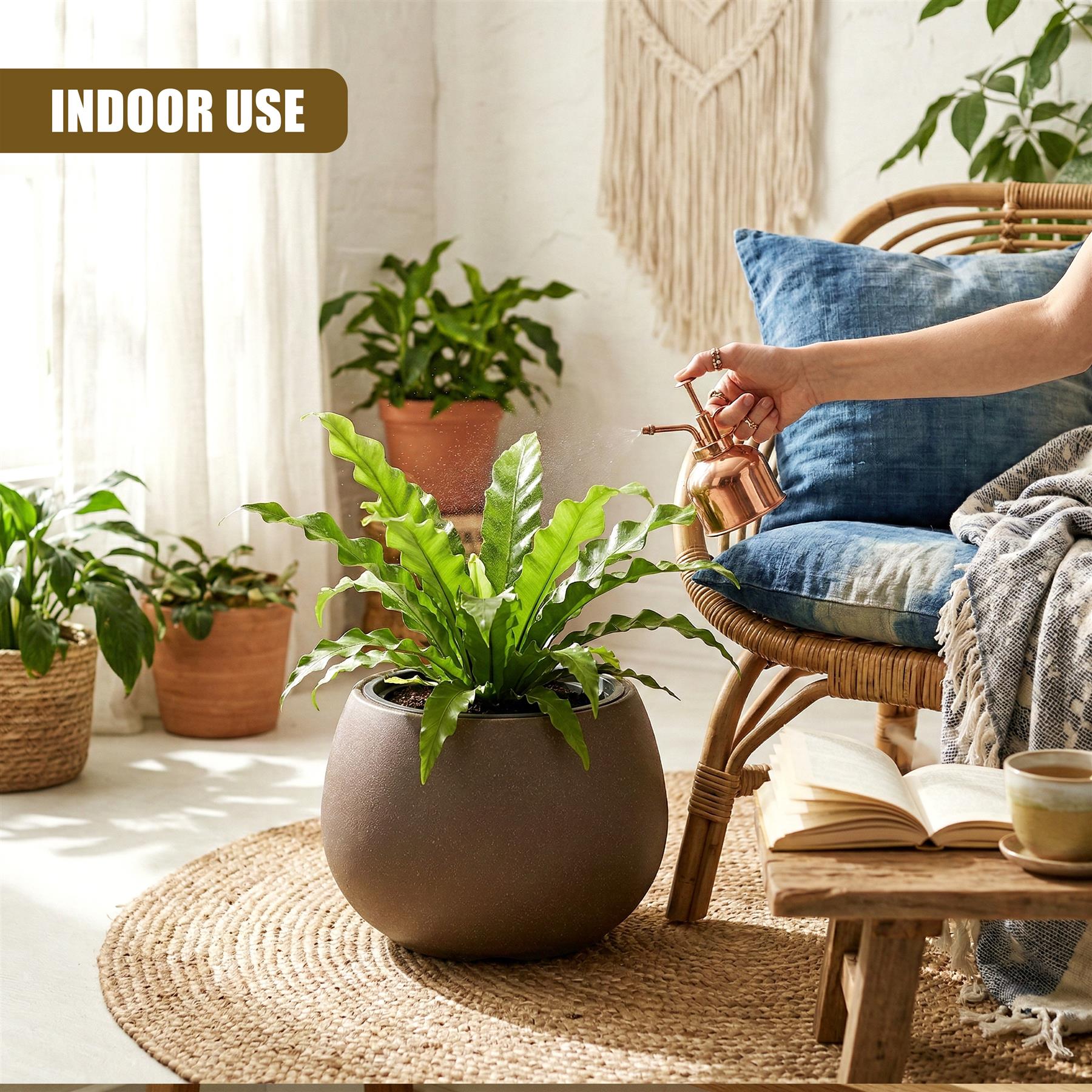 Round Flower Pot, 37 cm