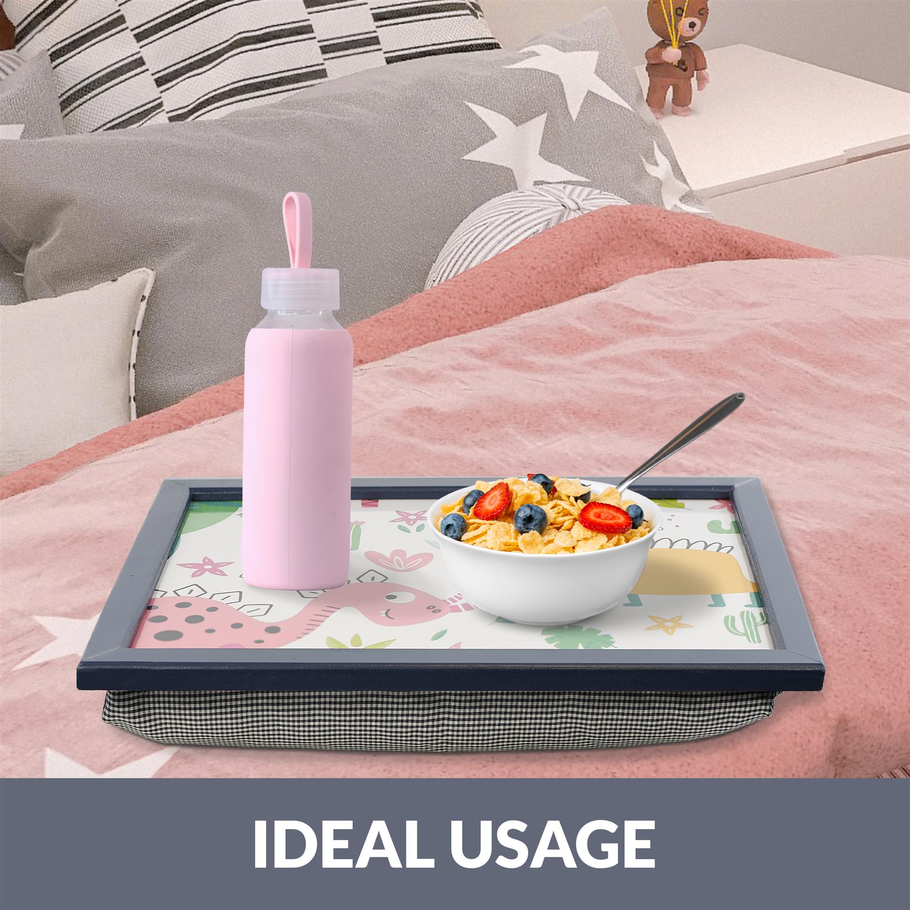 Dinosaurs Lap Tray With Bean Bag Cushion by Geezy - The Magic Toy Shop