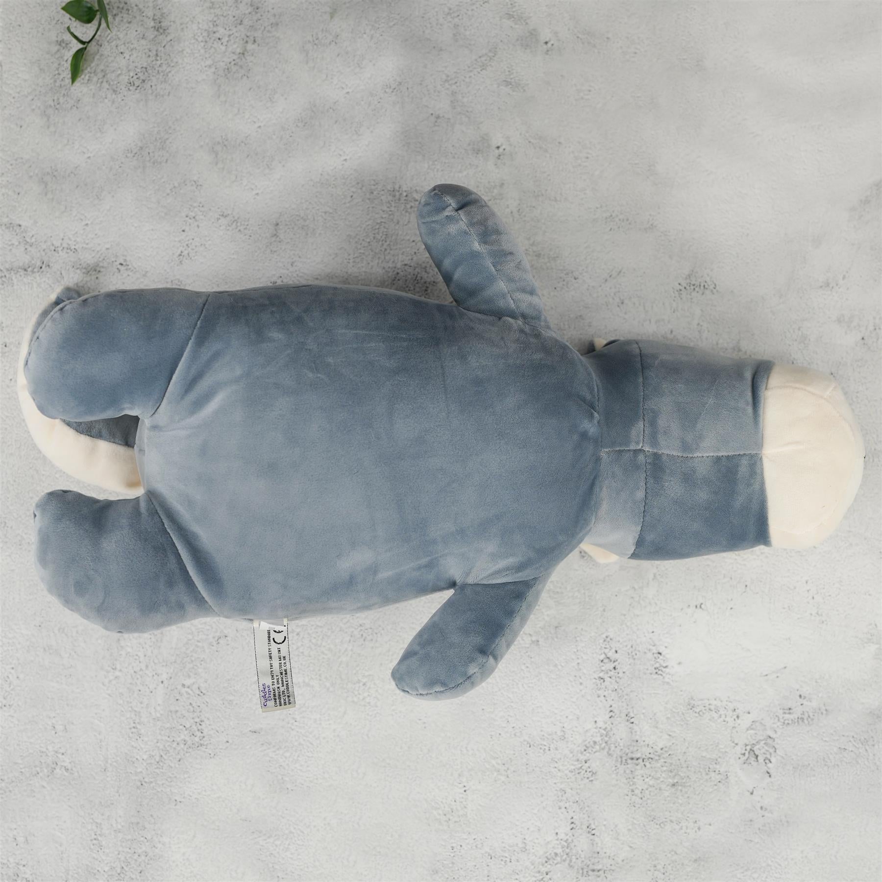 20” Super-Soft Wolf Plush Pillow Toy by The Magic Toy Shop - The Magic Toy Shop