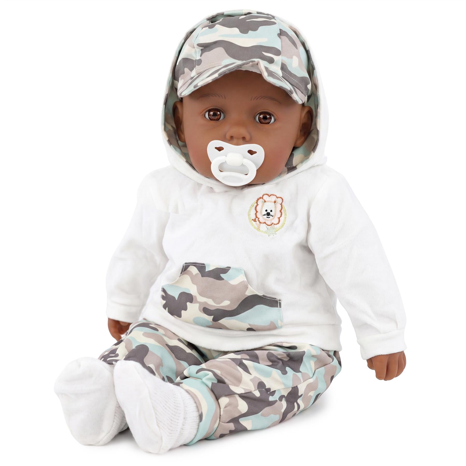 BiBi Black Baby Doll "Grean Pea" (Camo) (50 cm / 20")