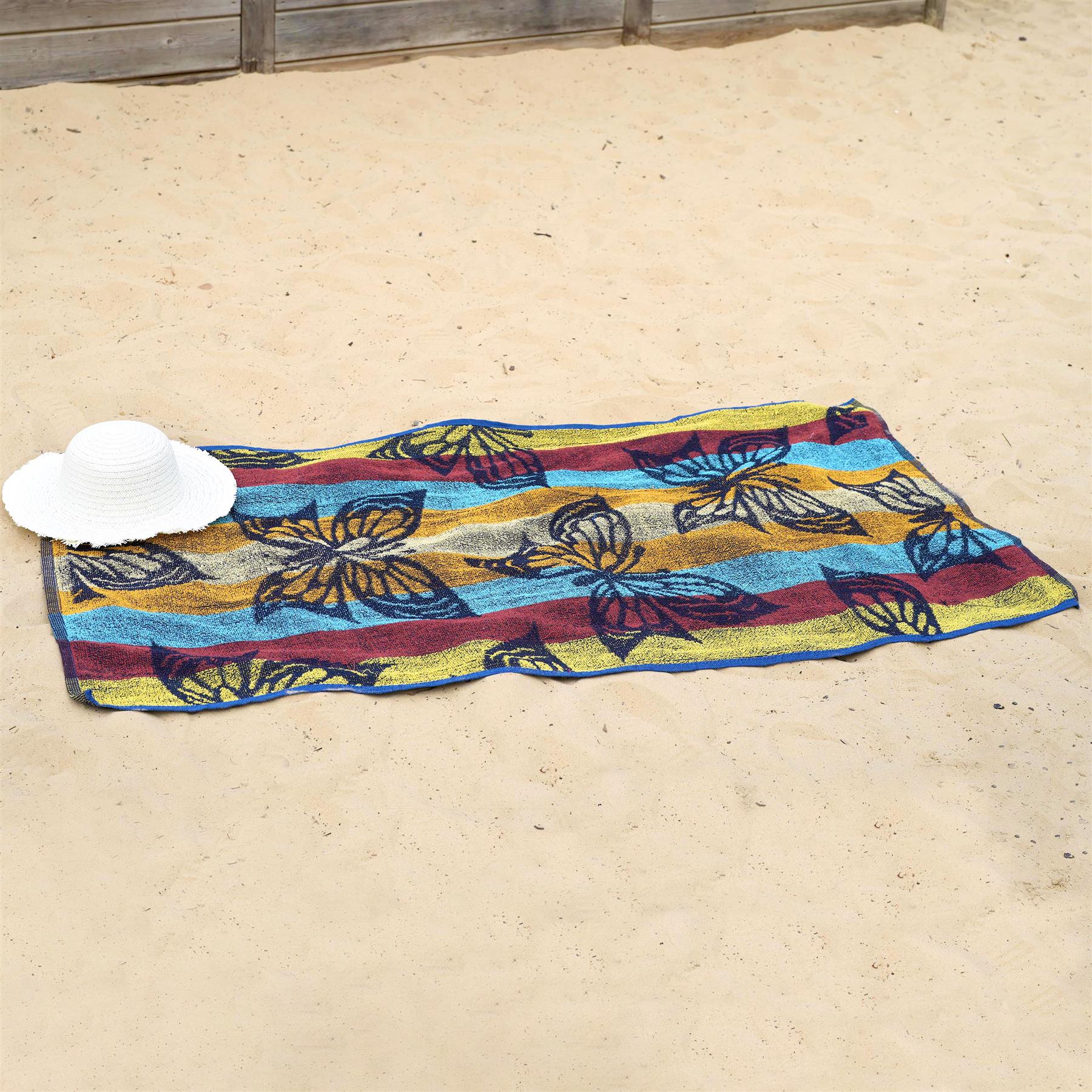 Large Multicoloured Beach Towels by Geezy - The Magic Toy Shop