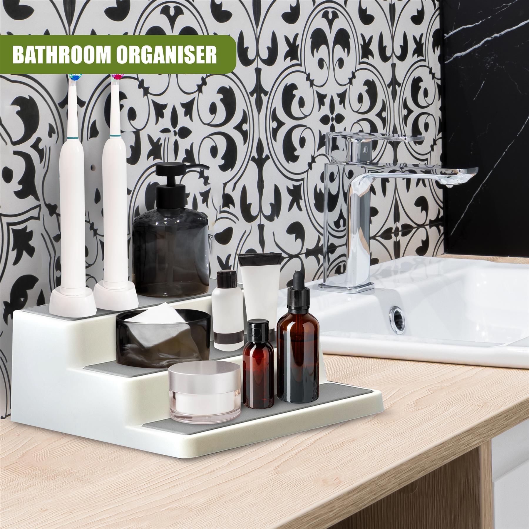 3 Tier Spice Rack 19.5cm by GEEZY - The Magic Toy Shop