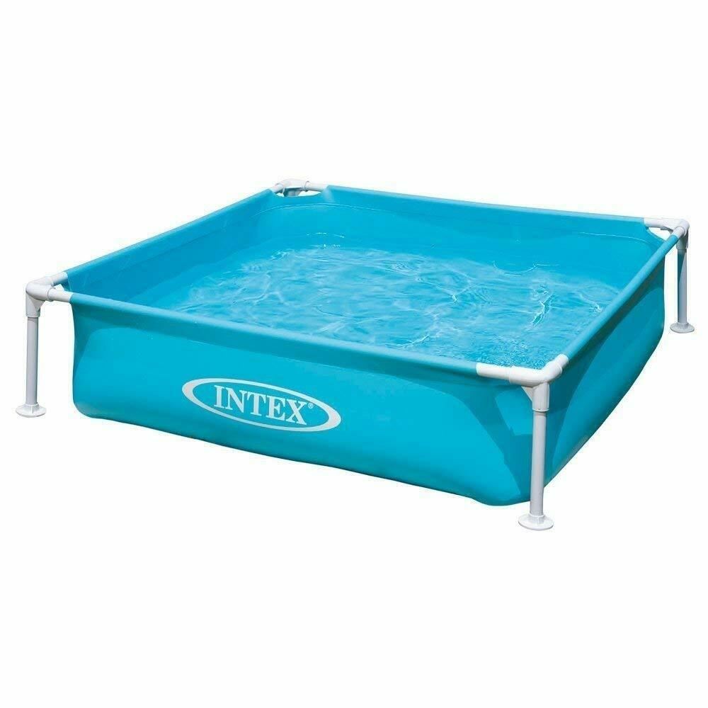 Intex rectangular store frame pool