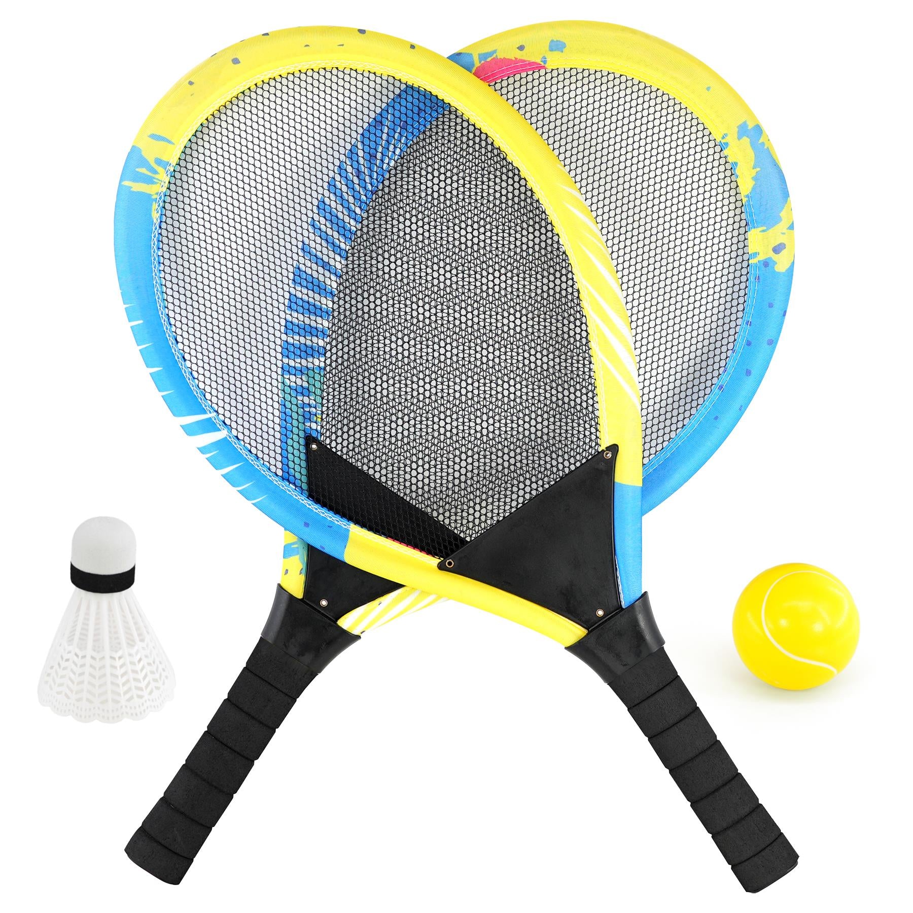2 Player Tennis Set with Ball and Shuttlecock by The Magic Toy Shop - The Magic Toy Shop