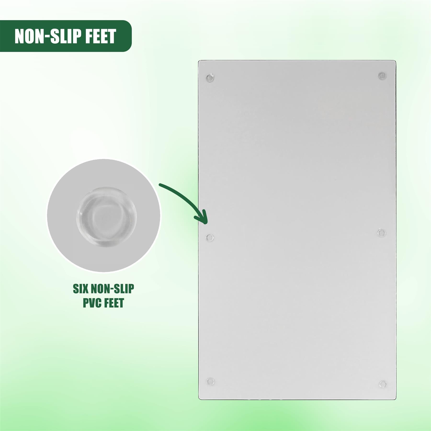 Black Glass Cutting Boards by Geezy - The Magic Toy Shop