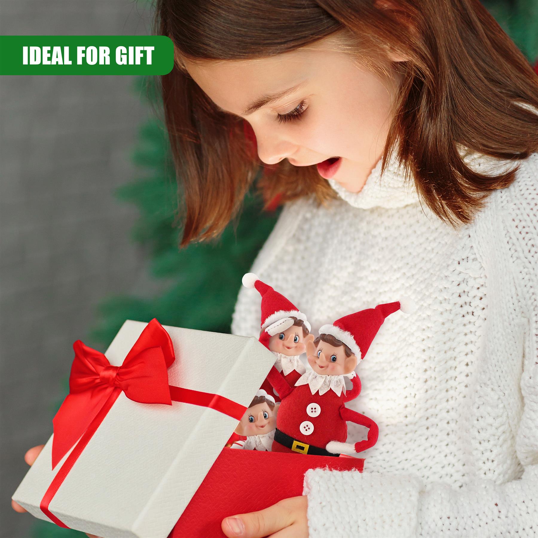 Christmas Elf Plush Toy 35cm by The Magic Toy Shop - The Magic Toy Shop