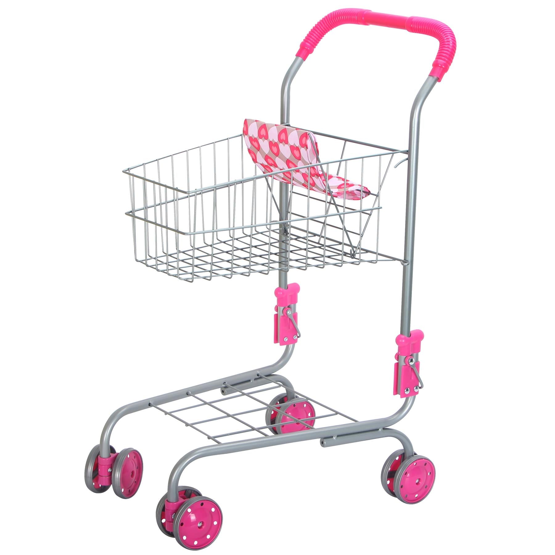 Kids Shopping Trolley With Doll Seat by BiBi Doll - The Magic Toy Shop