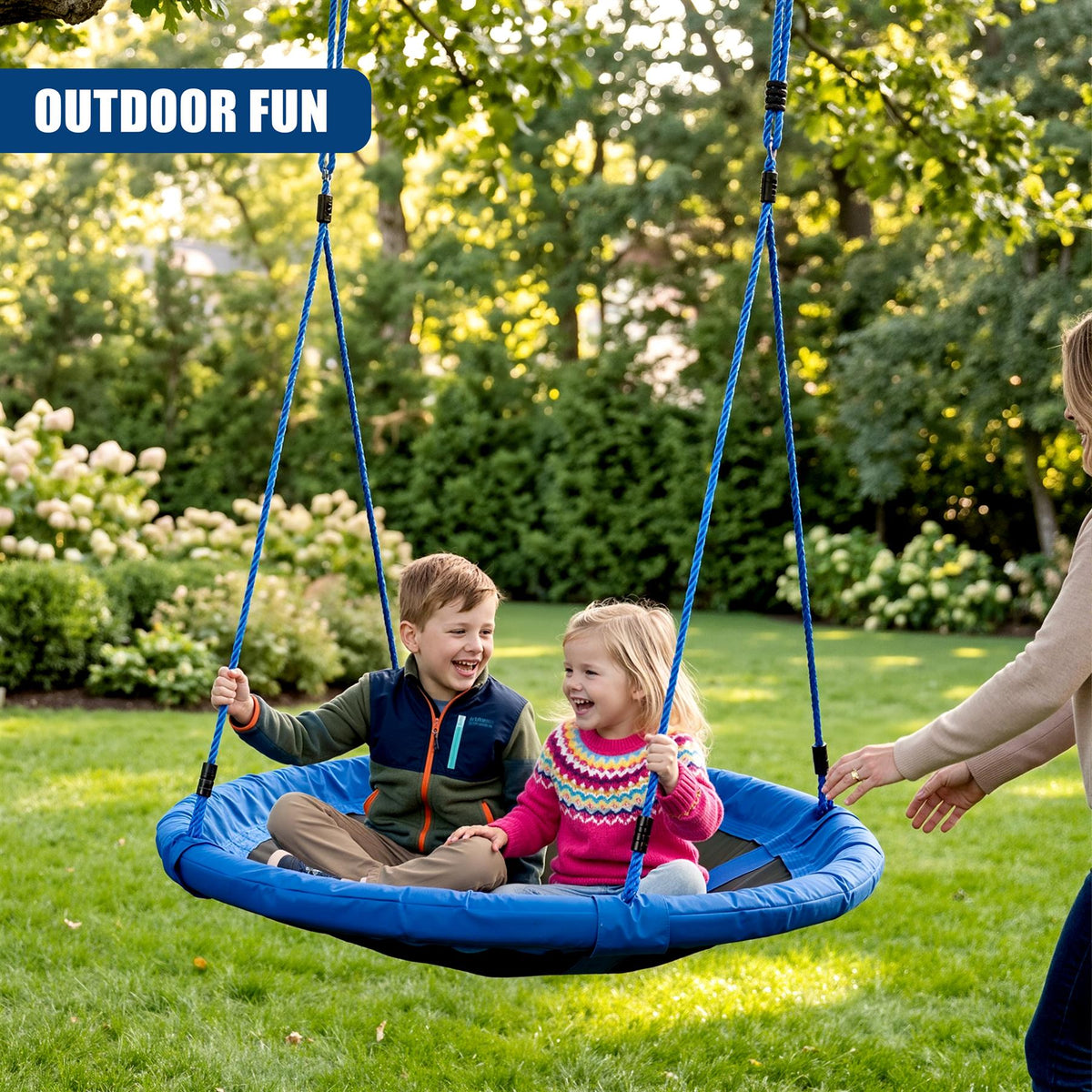 Large Nest Swing for 2 kids