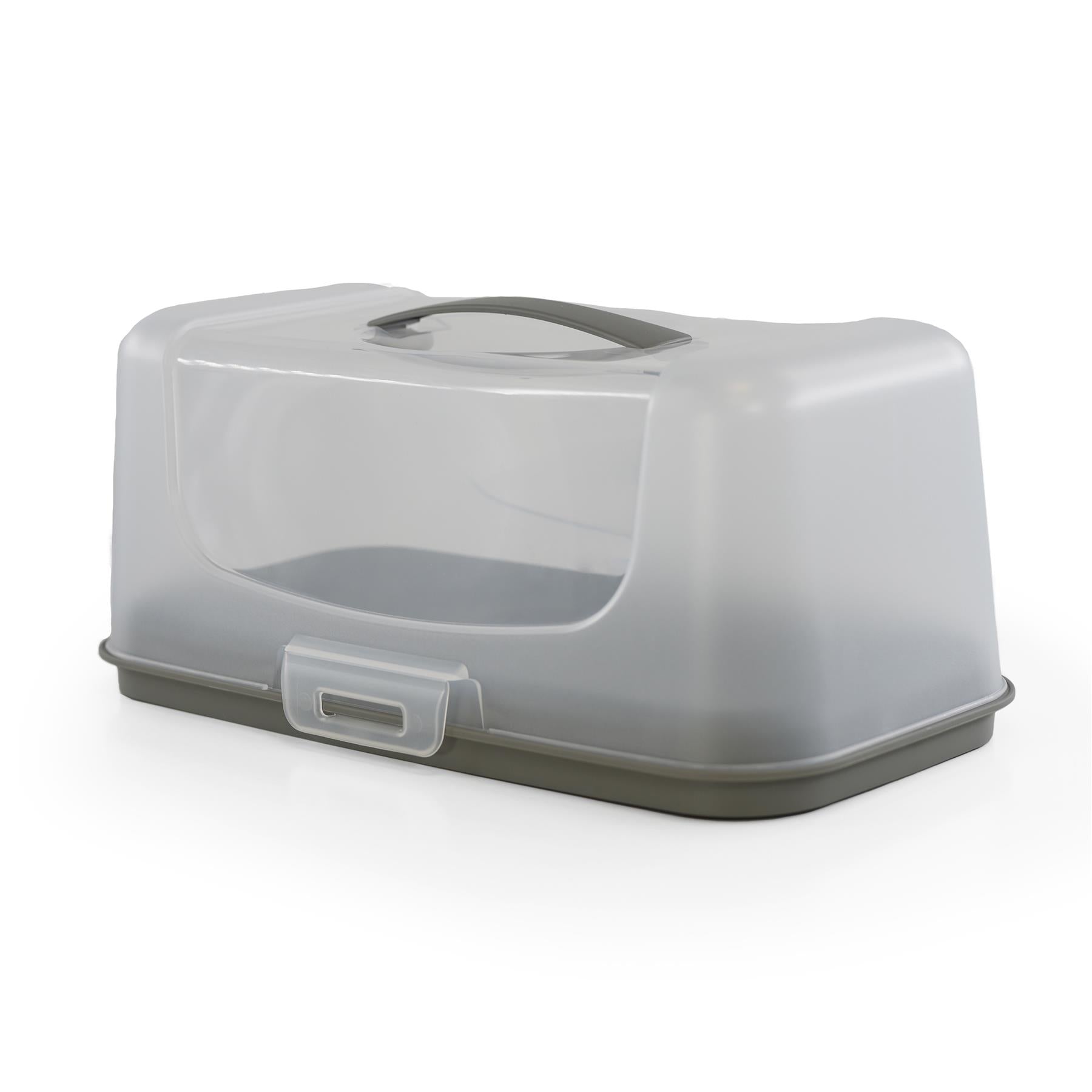 Rectangular Cake Carrier with Handle and Lid by GEEZY - The Magic Toy Shop