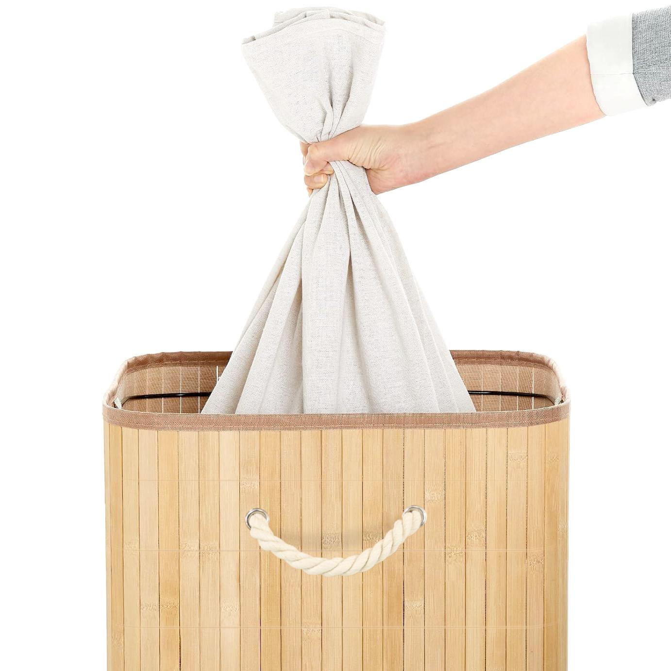 Bamboo Laundry Basket by GEEZY - The Magic Toy Shop