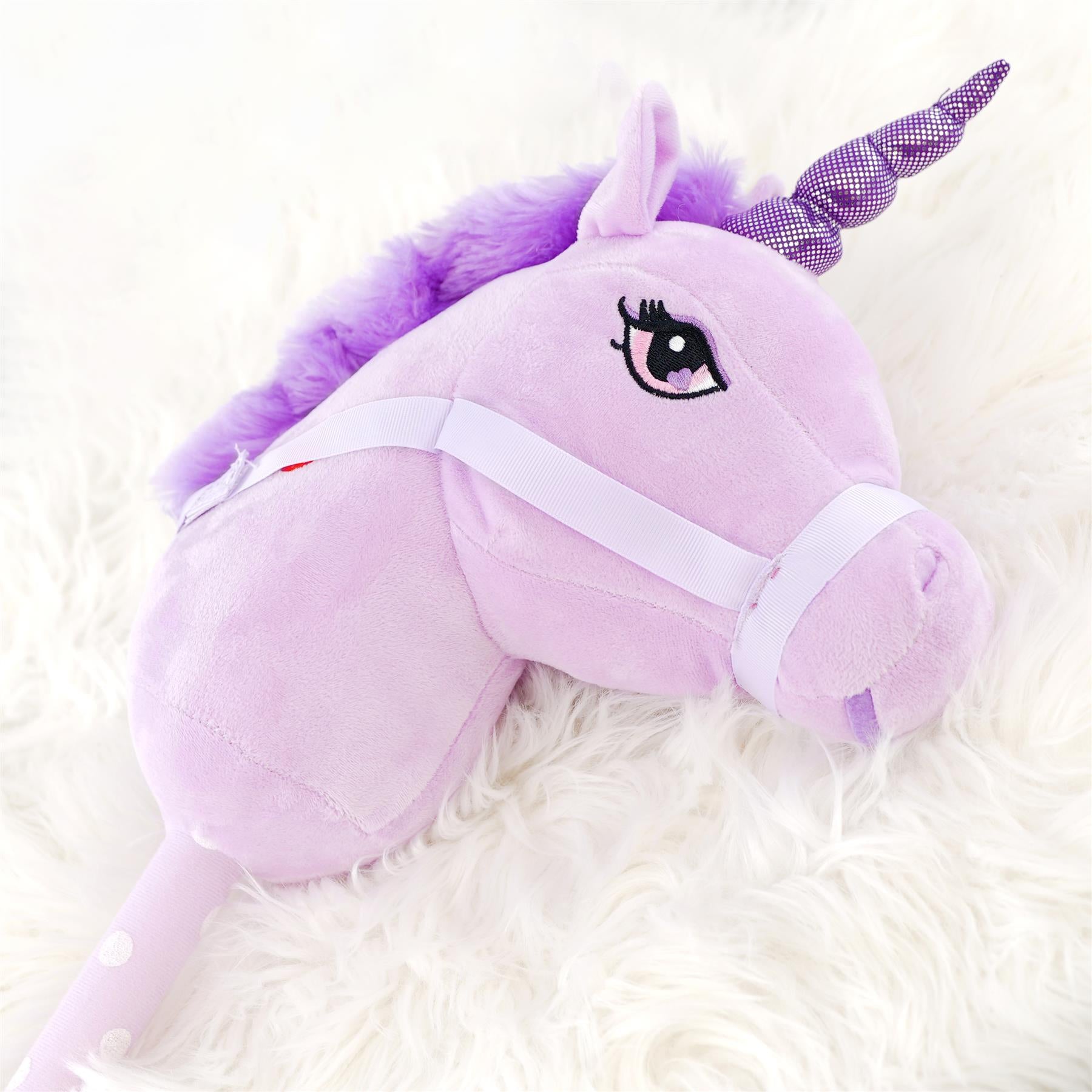 Lilac Hobby Horse by The Magic Toy Shop - The Magic Toy Shop