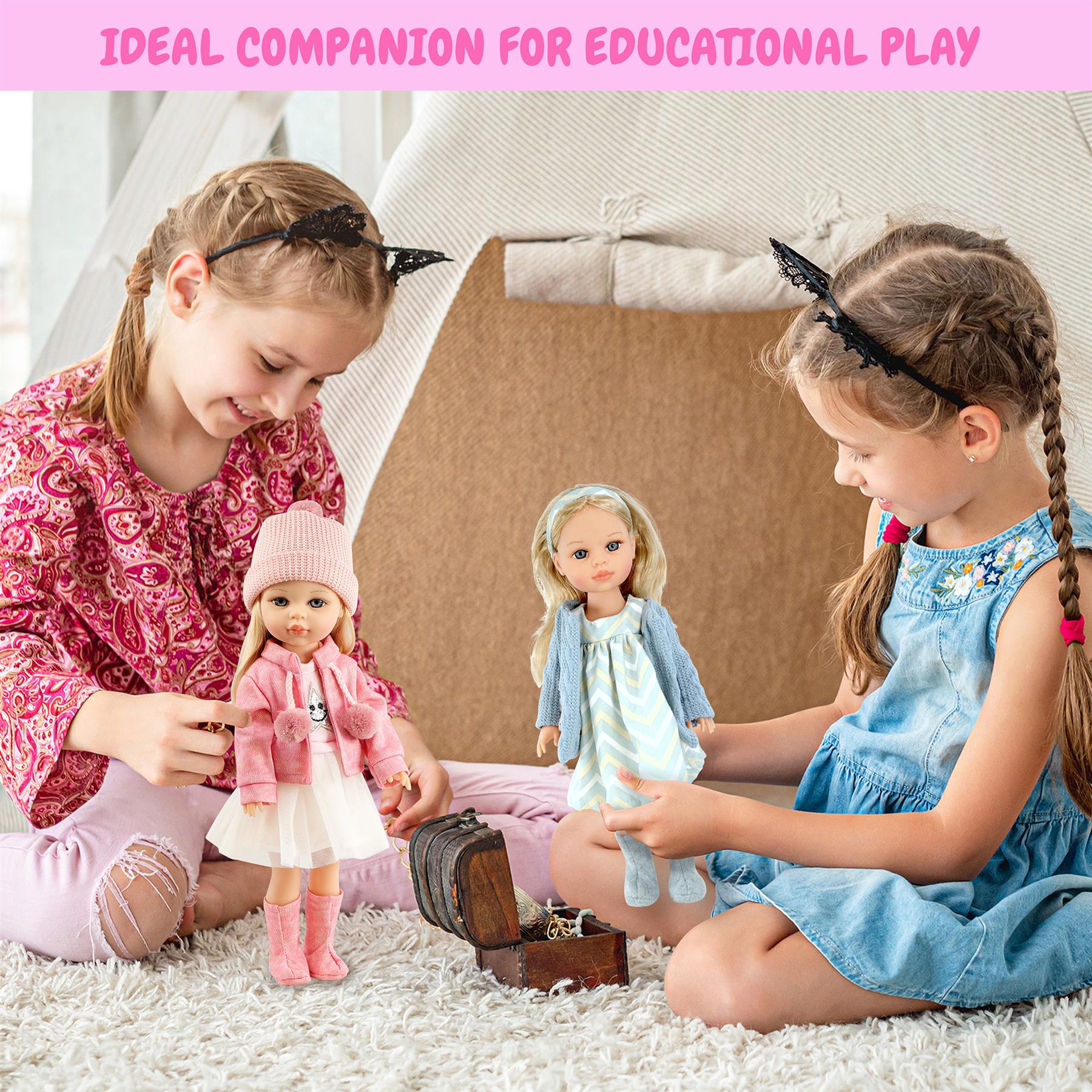 BiBi Fashion Doll "Ava Williams" (38 cm / 15") by BiBi Doll - The Magic Toy Shop