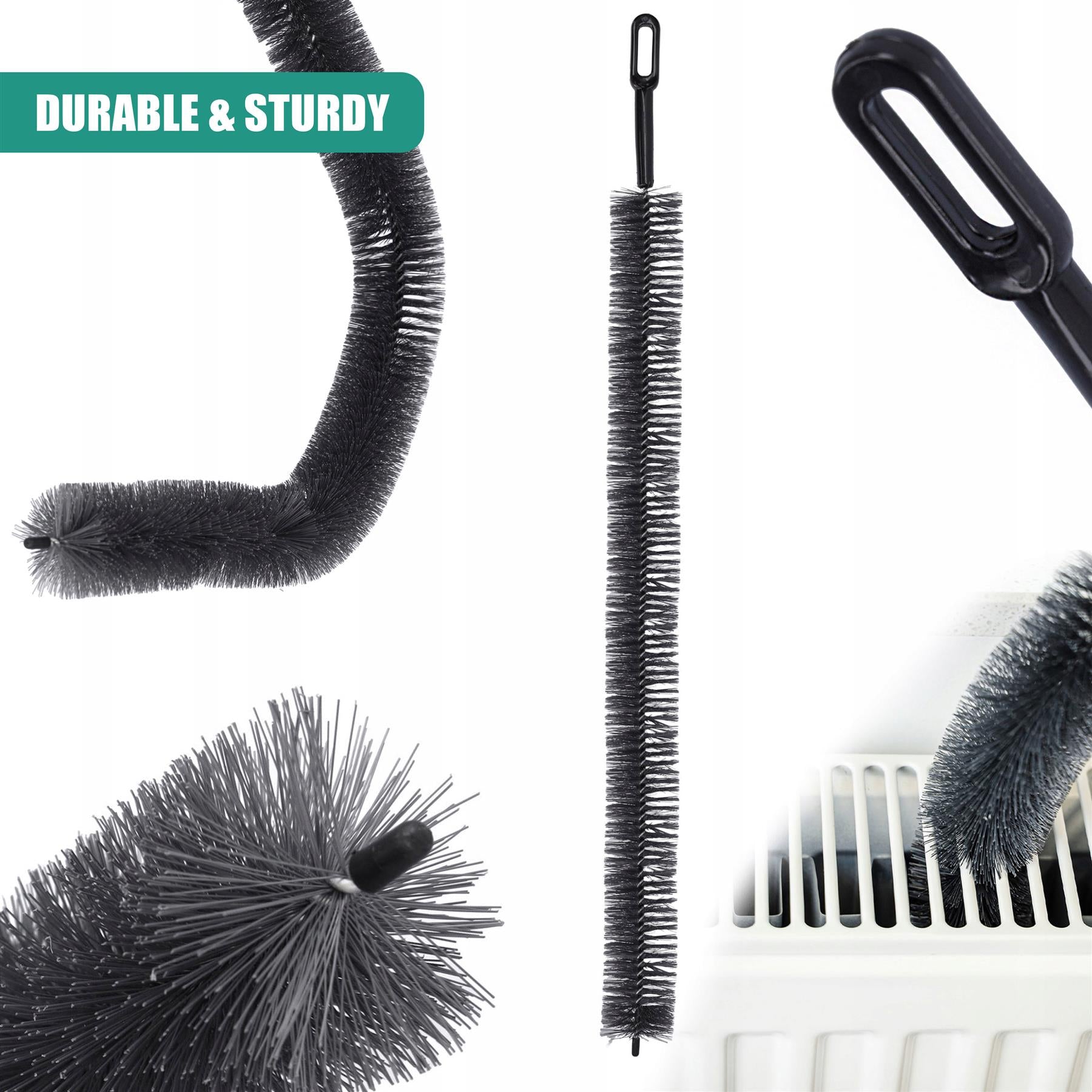 Set of 2 Radiator Cleaner Brushes 71cm by GEEZY - The Magic Toy Shop