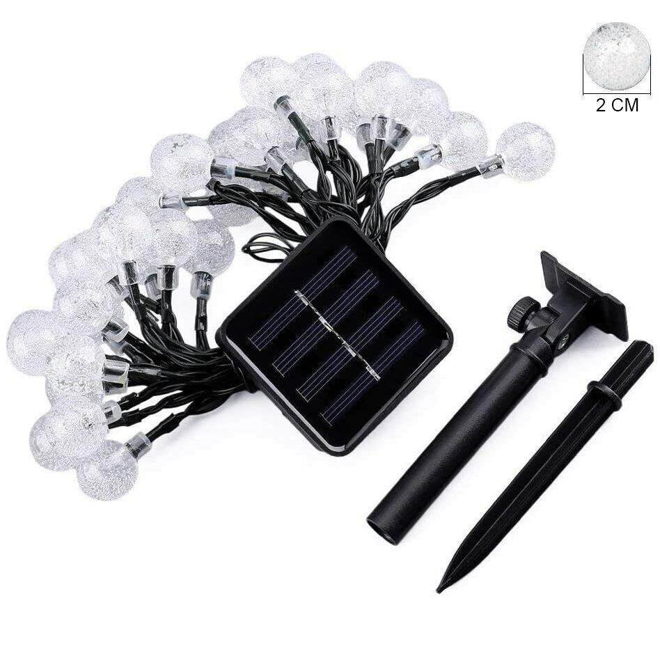 50 Crystal Ball Solar String Lights by Geezy - The Magic Toy Shop