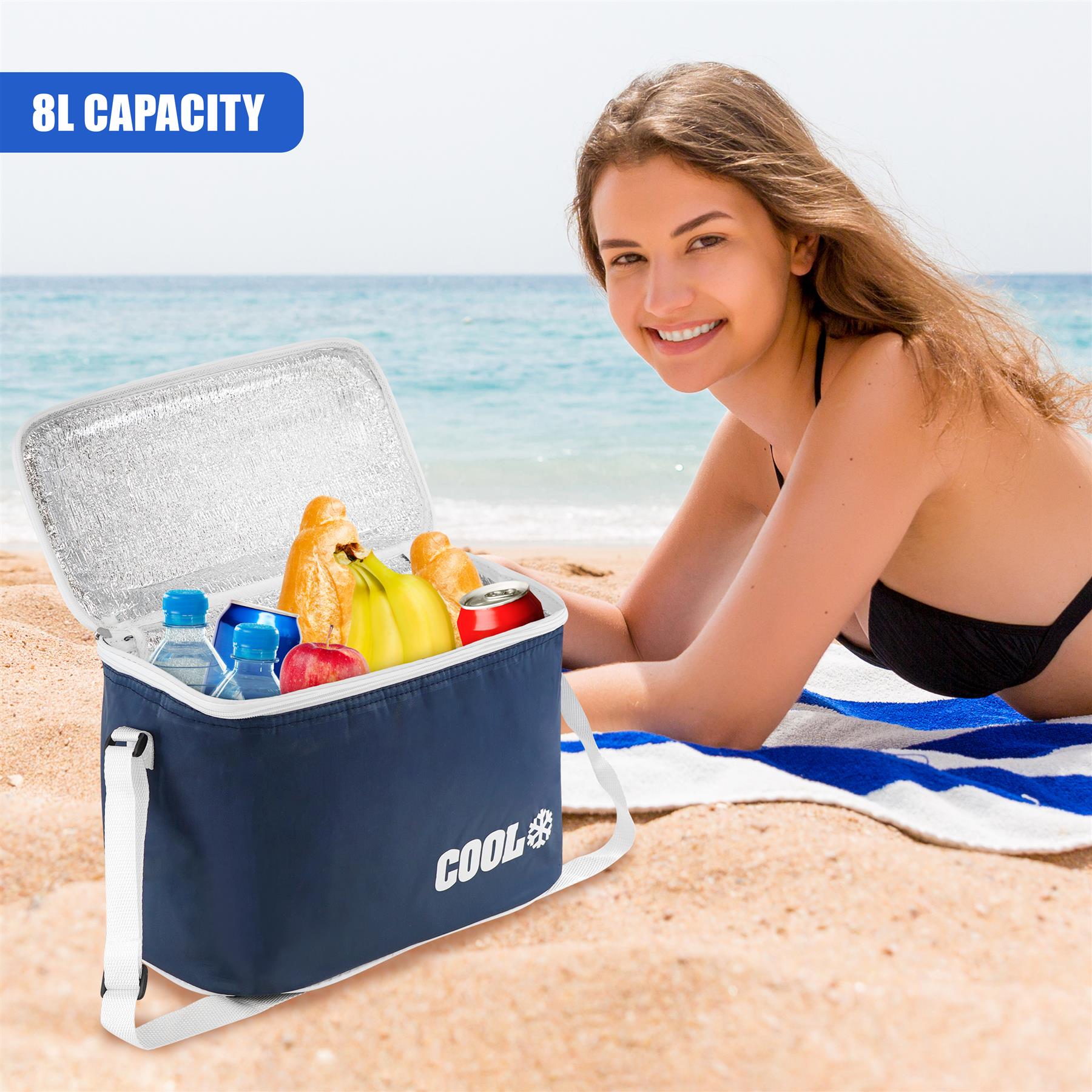 8 L Cooler for Food and Drinks by Geezy - The Magic Toy Shop