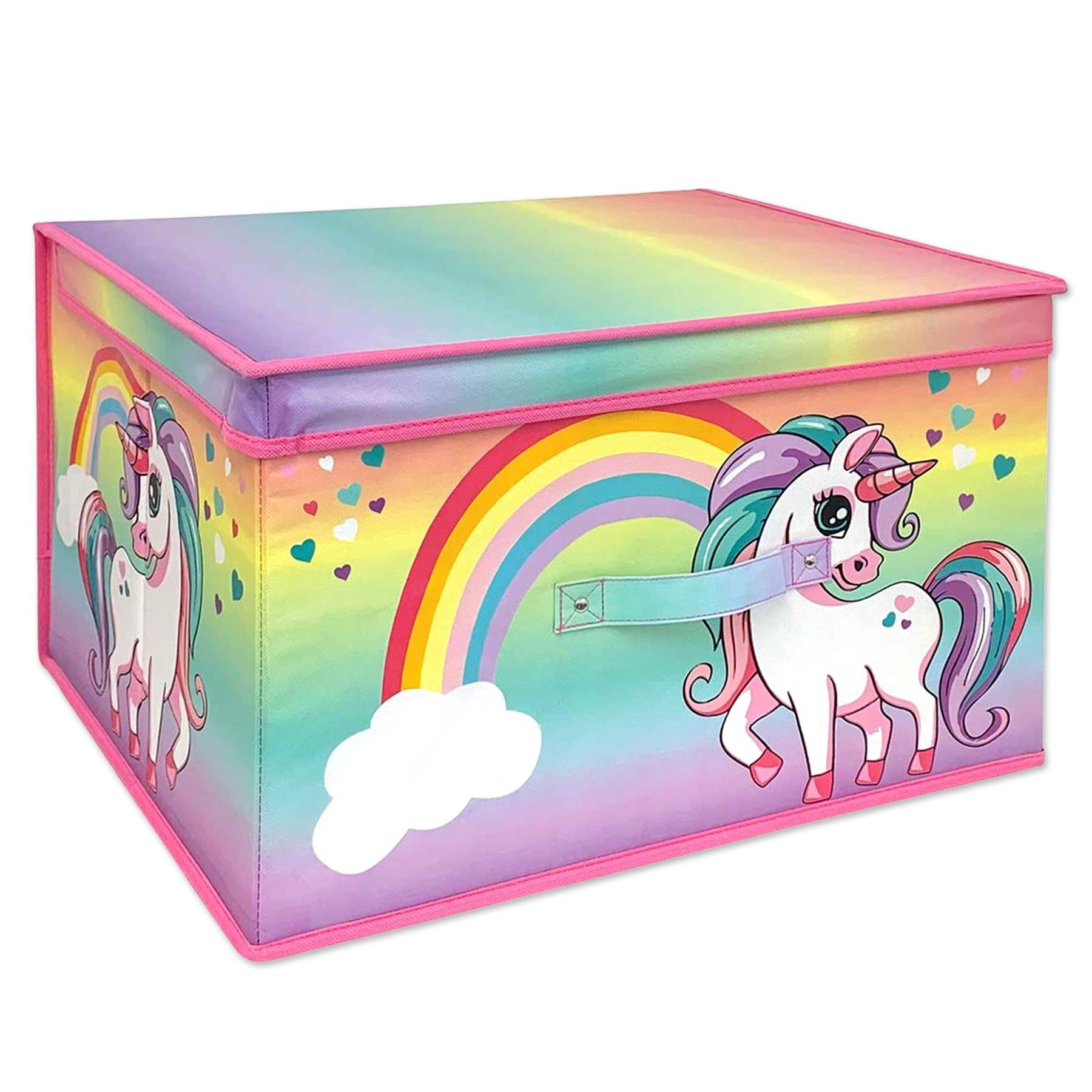 Rainbow Unicorn Storage Box by The Magic Toy Shop The Magic Toy Shop