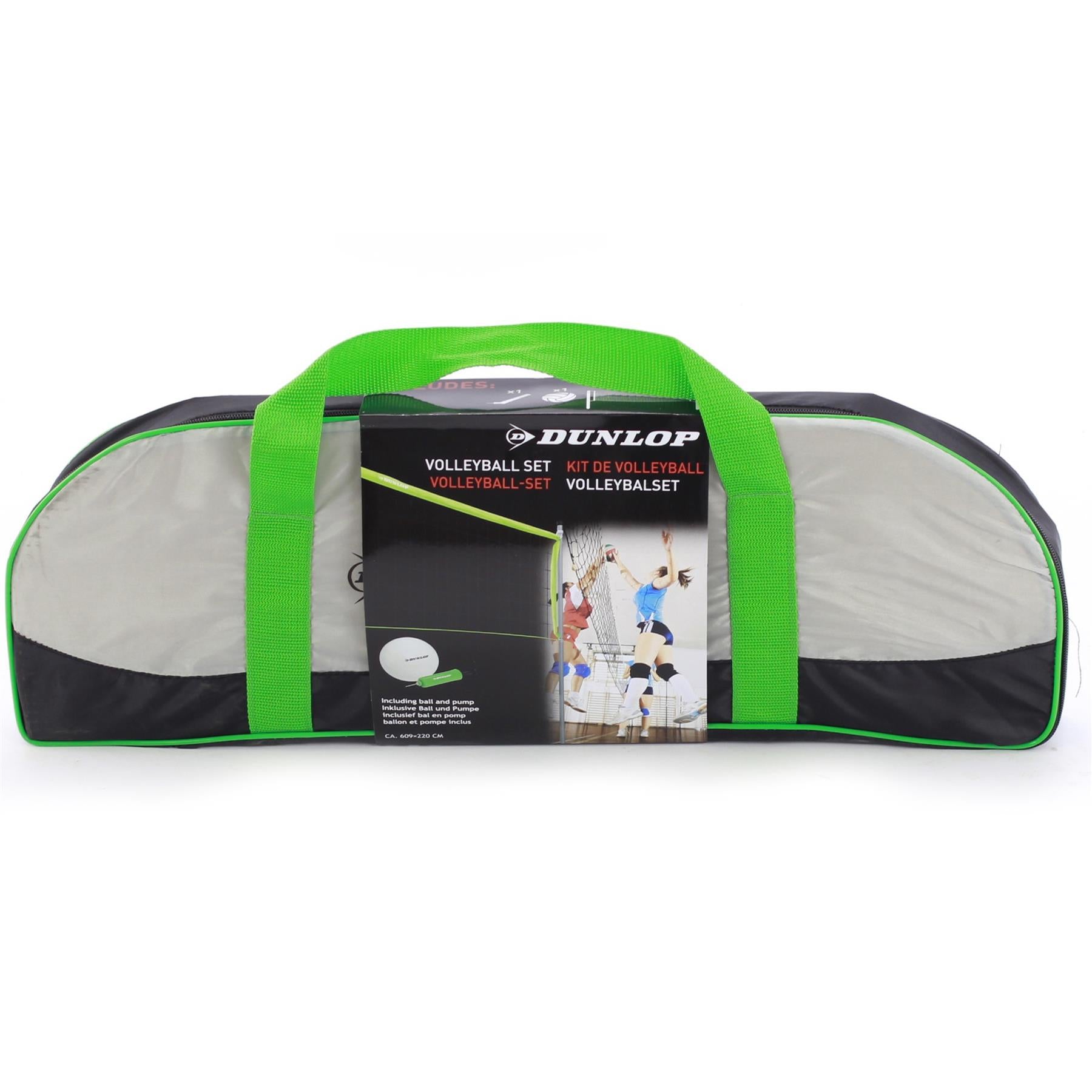 Dunlop Volleyball Set with Pump, Ball and Carry Bag by The Magic Toy Shop - The Magic Toy Shop