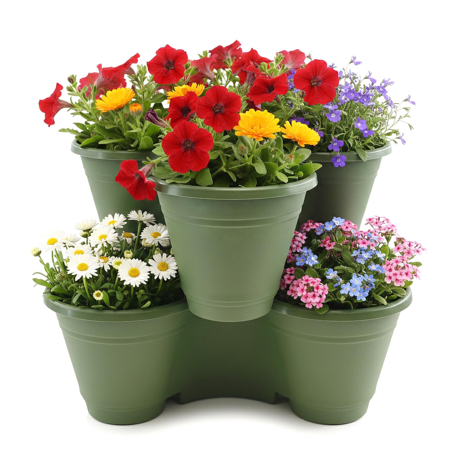Stackable Strawberry Planters