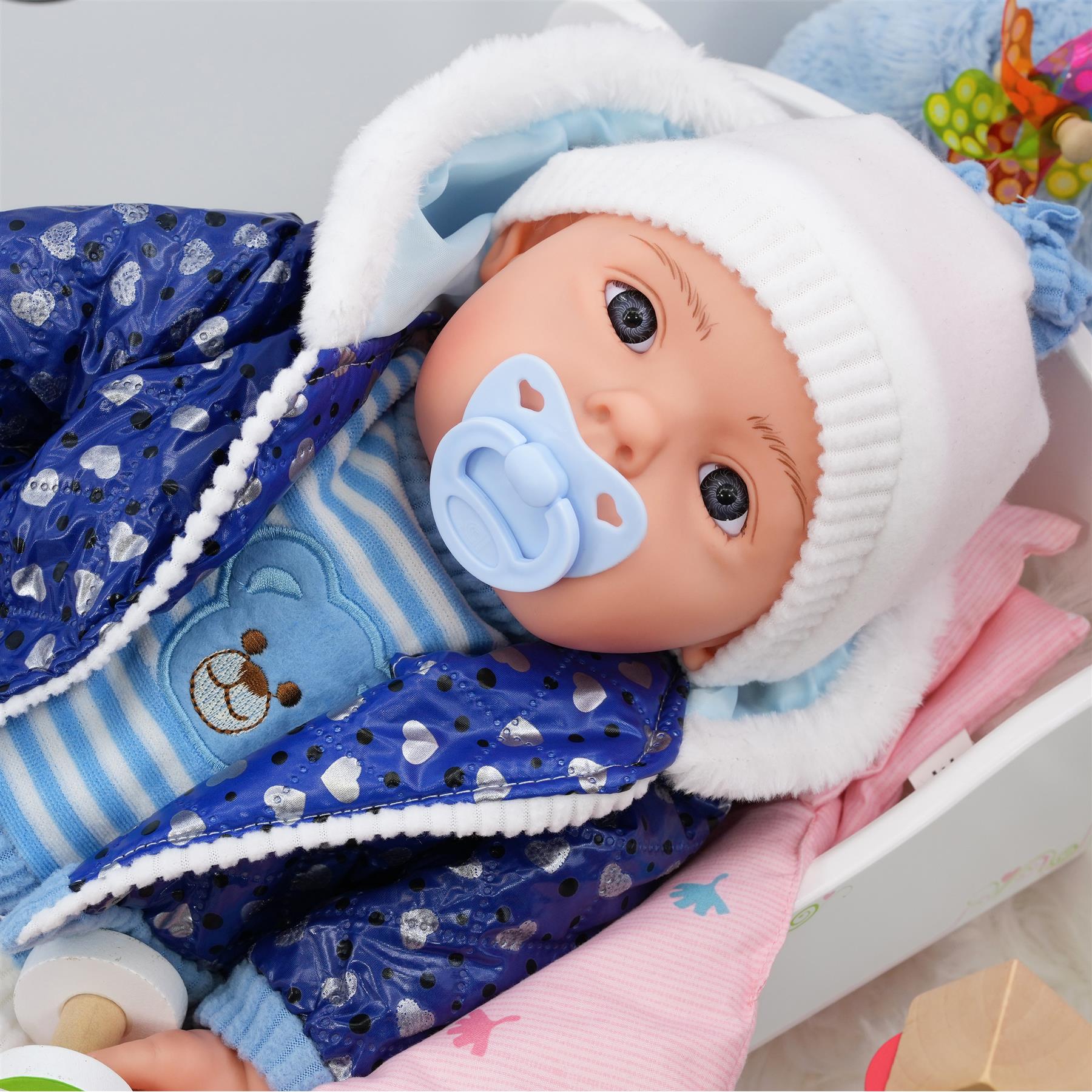 BiBi Baby Doll "Navy" (50 cm / 20") by BiBi Doll - The Magic Toy Shop