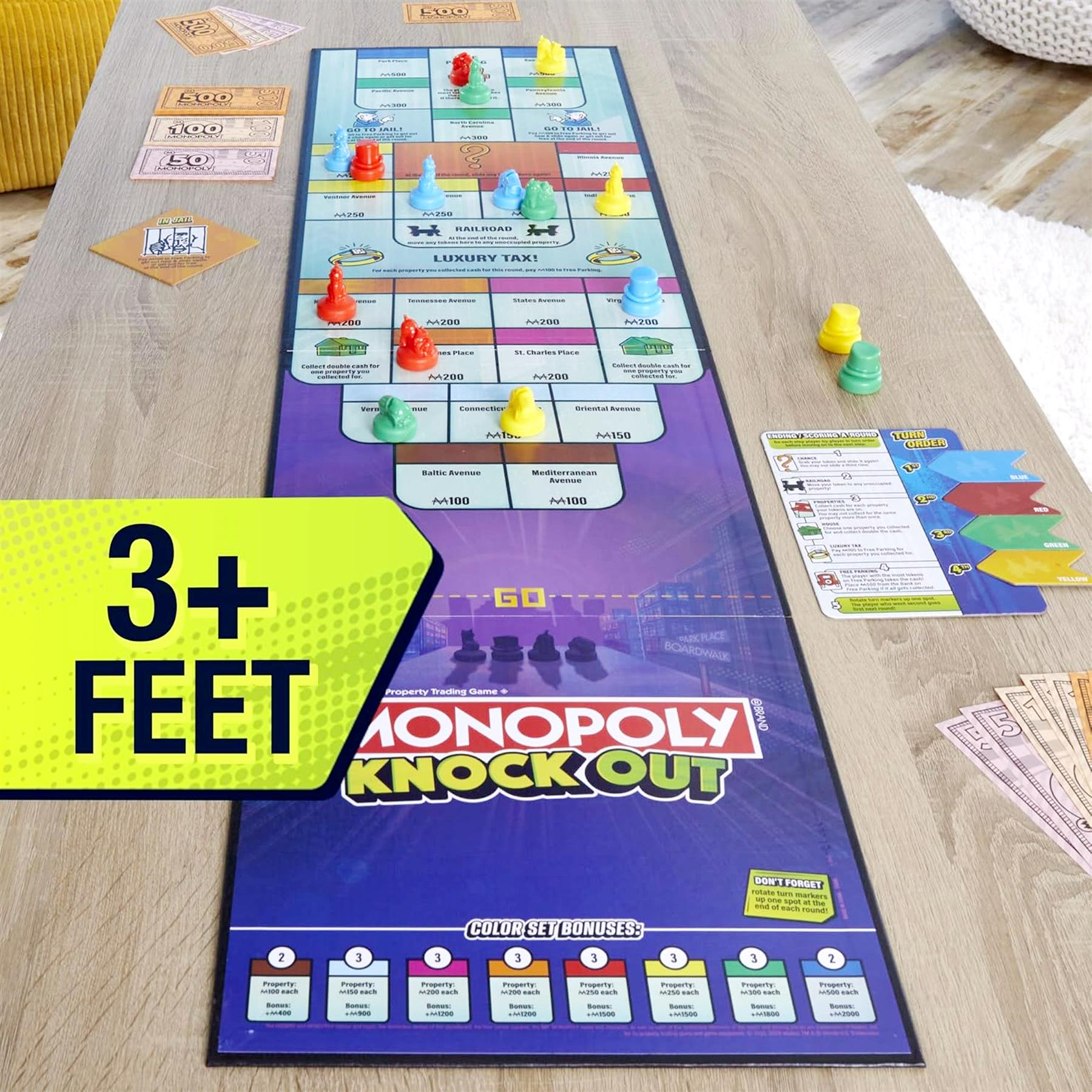 Monopoly Knockout Family Party Game
