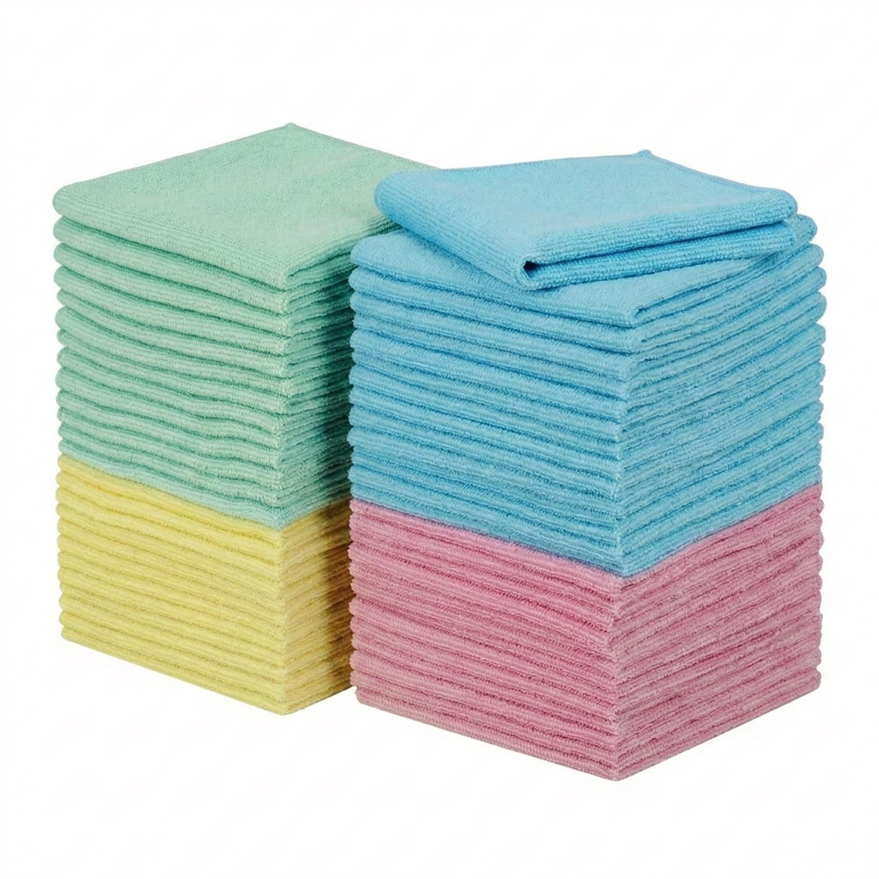 Microfibre Cleaning Cloths Pack of 50