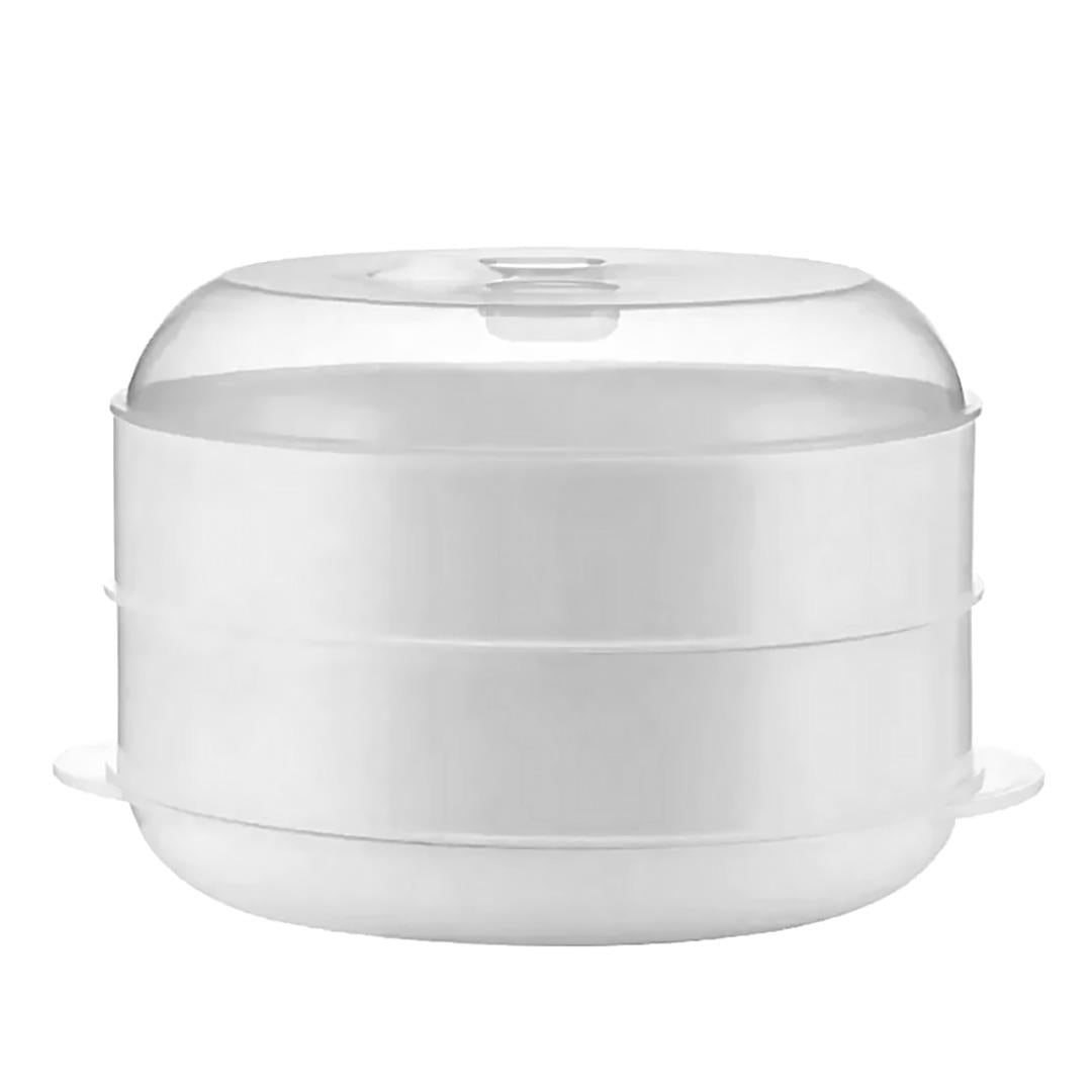 2 Tier Microwave Steamer Healthy Cooker BPA Free by GEEZY - The Magic Toy Shop