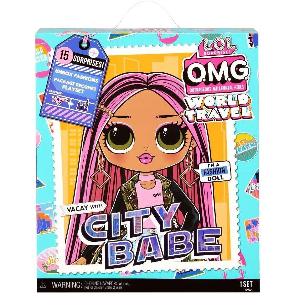 LOL Surprise OMG World Travel City Babe Doll by LOL - The Magic Toy Shop
