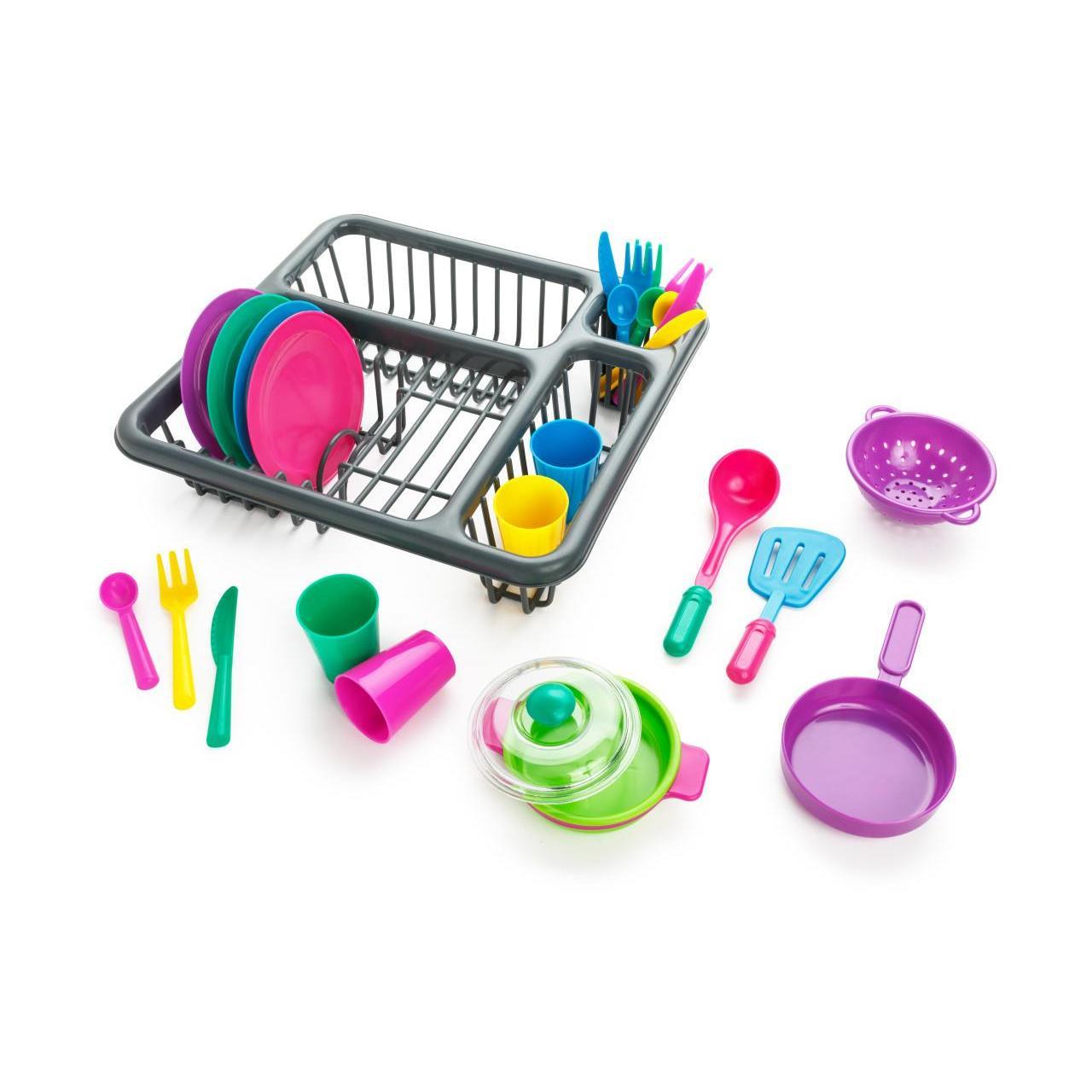 27 Pieces Kitchen Accessories Play Set For Kids by The Magic Toy Shop - The Magic Toy Shop