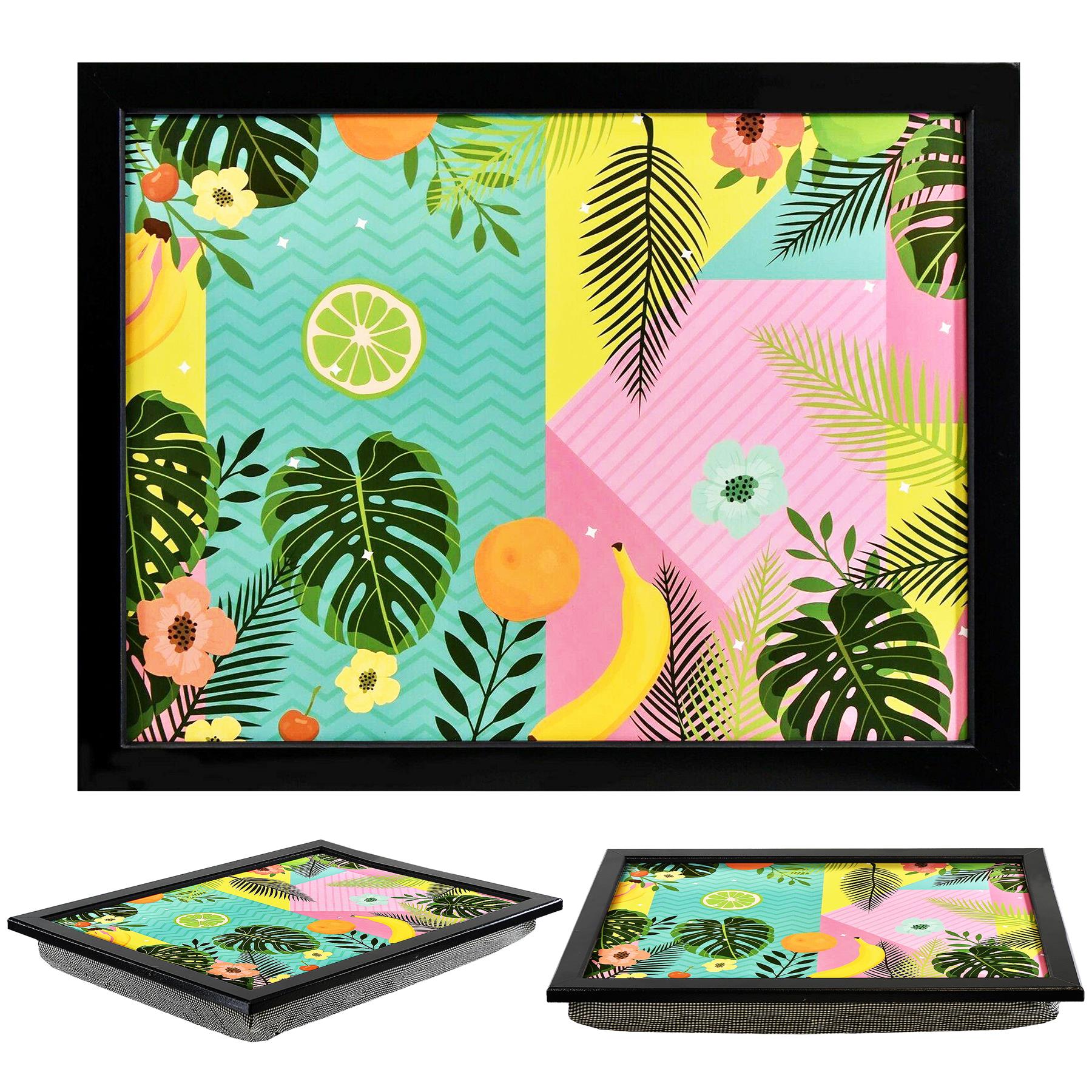 Tropical Fruit Lap Tray With Bean Bag Cushion by Geezy - The Magic Toy Shop