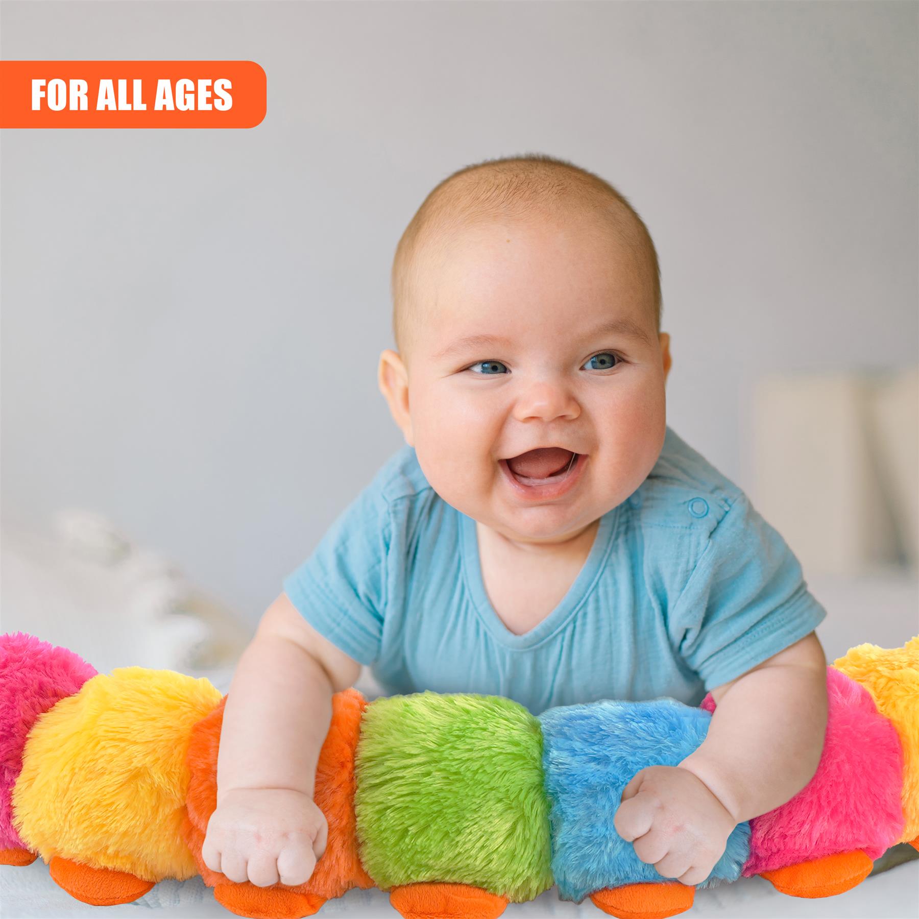 Caterpillar Plush Toy, 116cm by The Magic Toy Shop - The Magic Toy Shop