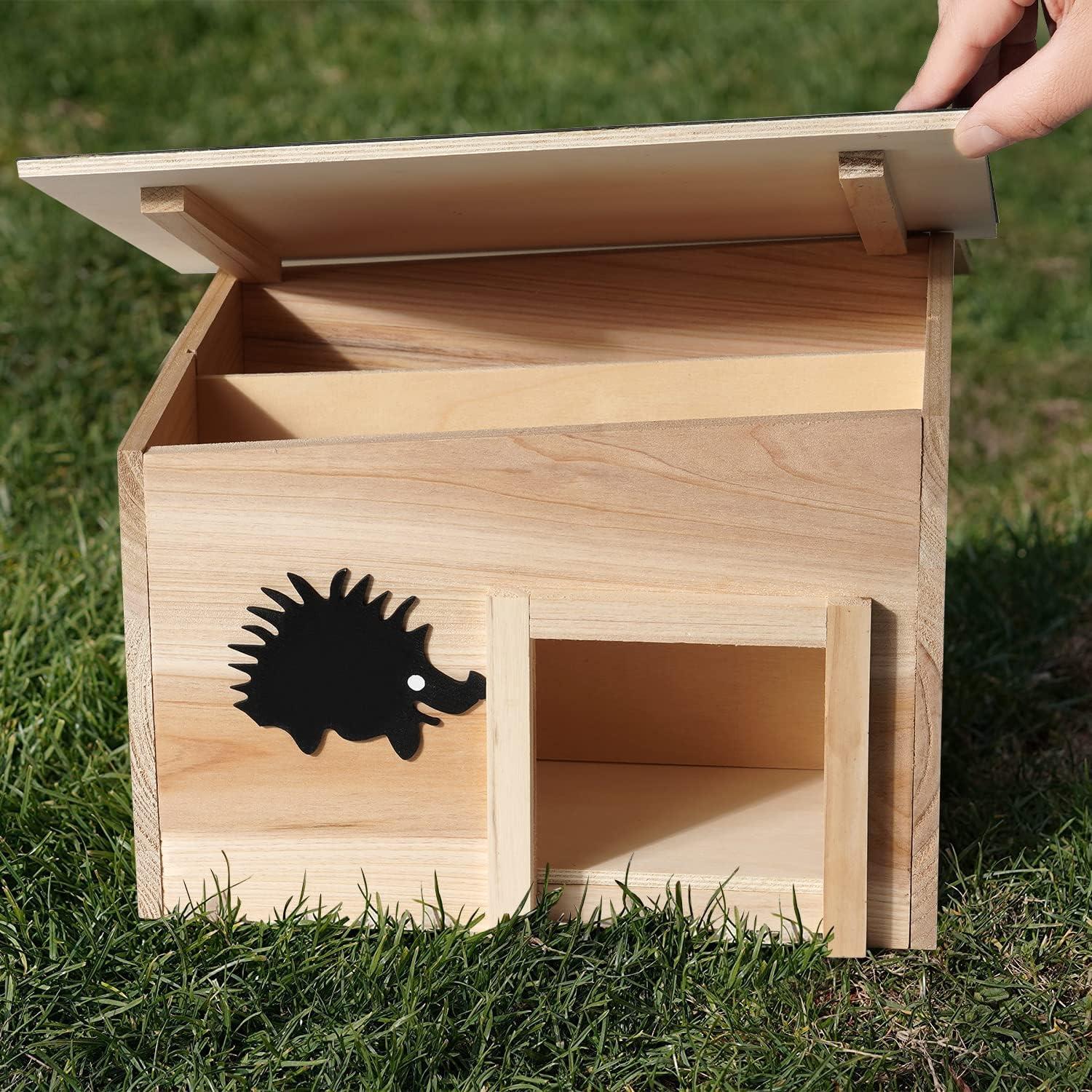 Wooden Hedgehog House by GEEZY - The Magic Toy Shop