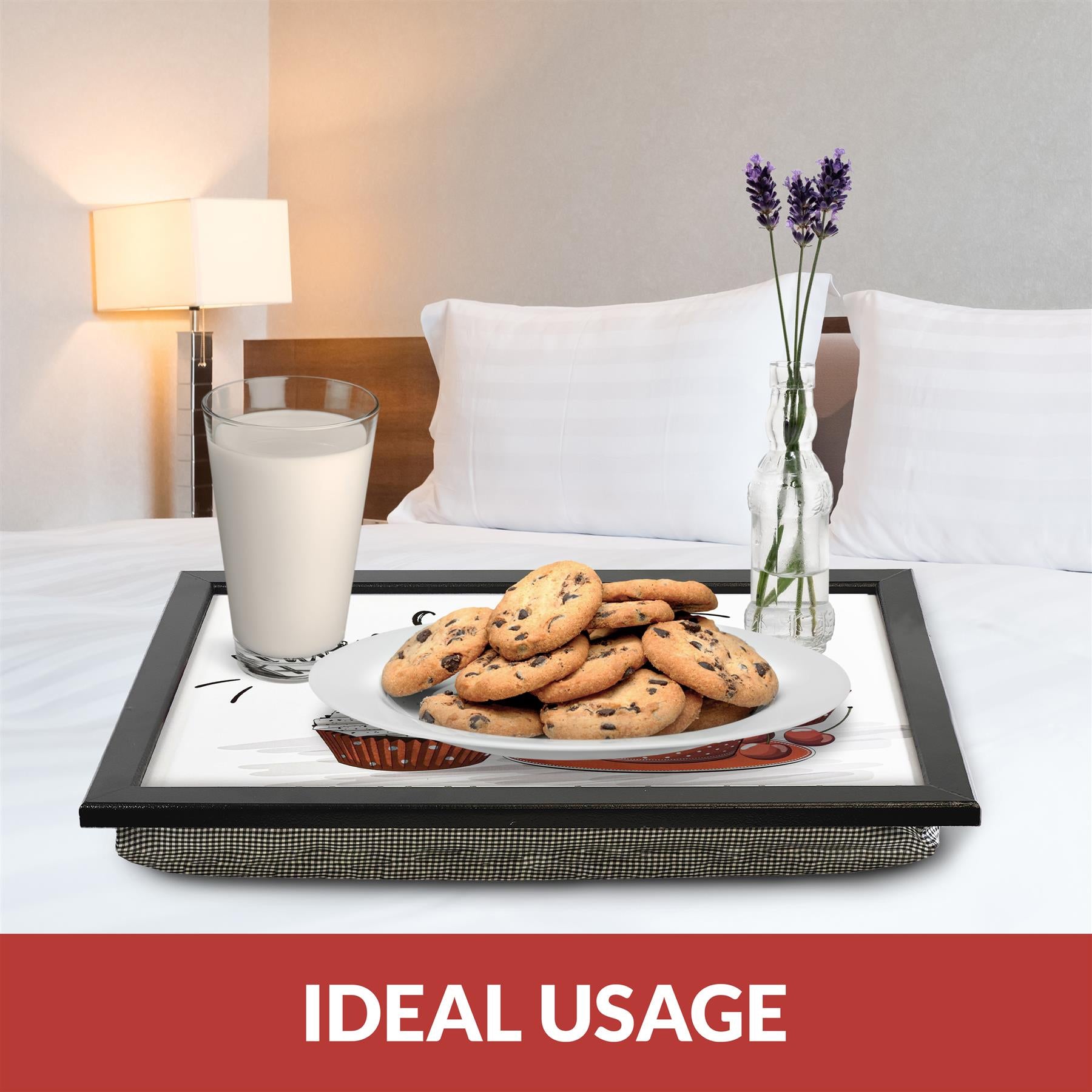 Lap Tray With Bean Bag Cushion (Sweet Day) by The Magic Toy Shop - The Magic Toy Shop