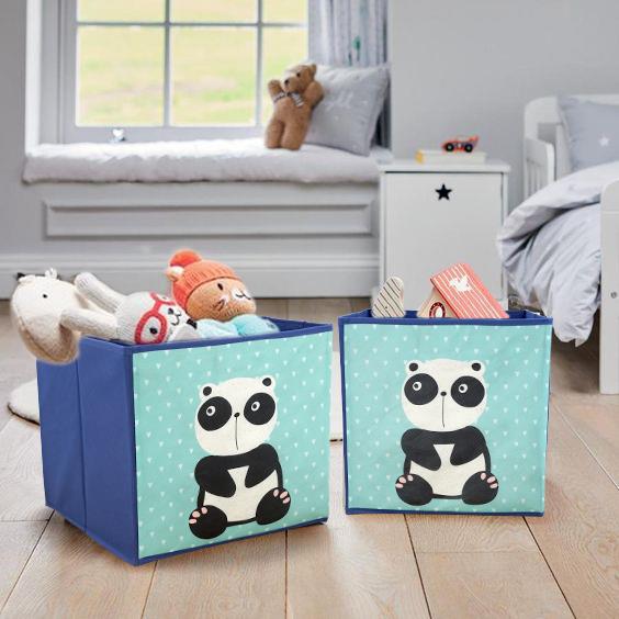 Panda Design Foldable Storage Box by The Magic Toy Shop - The Magic Toy Shop