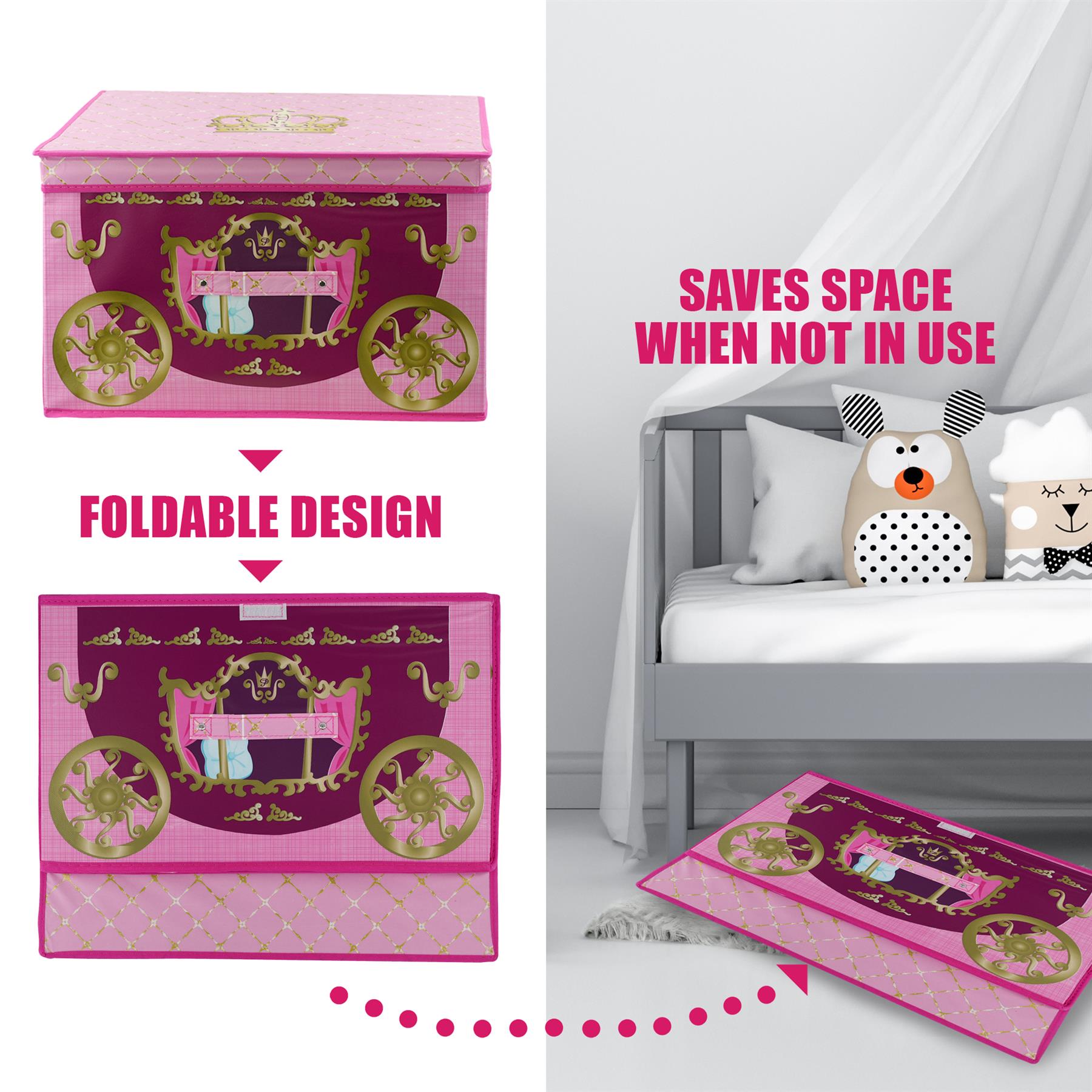 Carriage Large Storage Box by The Magic Toy Shop - The Magic Toy Shop