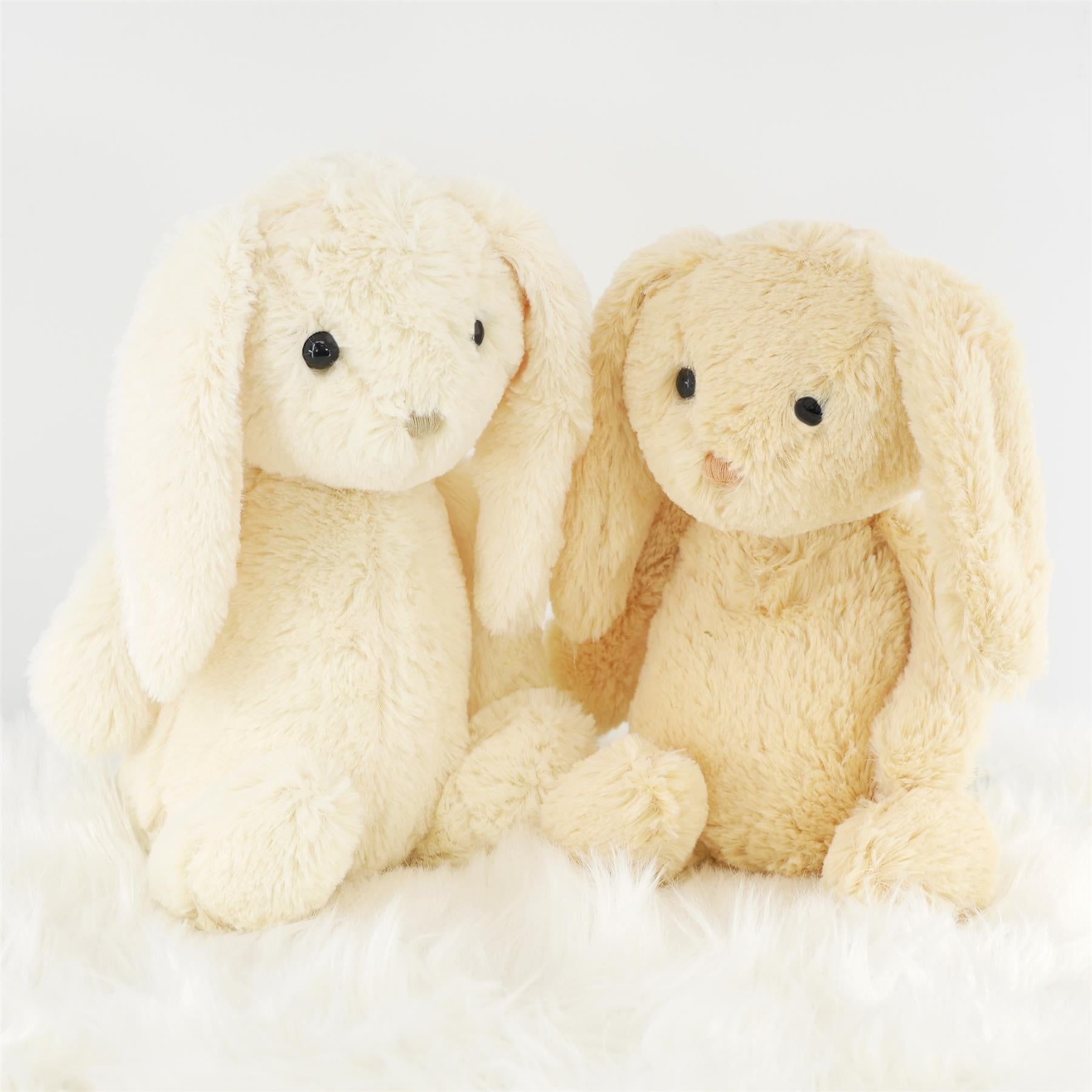Plush Beige / Cream Bunny Rabbit by The Magic Toy Shop - The Magic Toy Shop