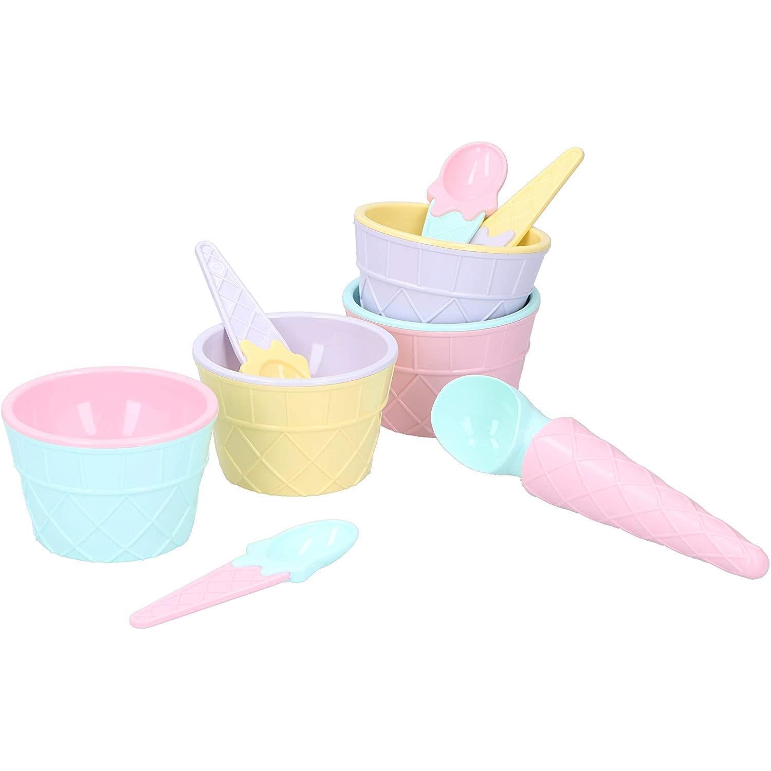 Ice Cream Bowls With Scoops by The Magic Toy Shop - The Magic Toy Shop