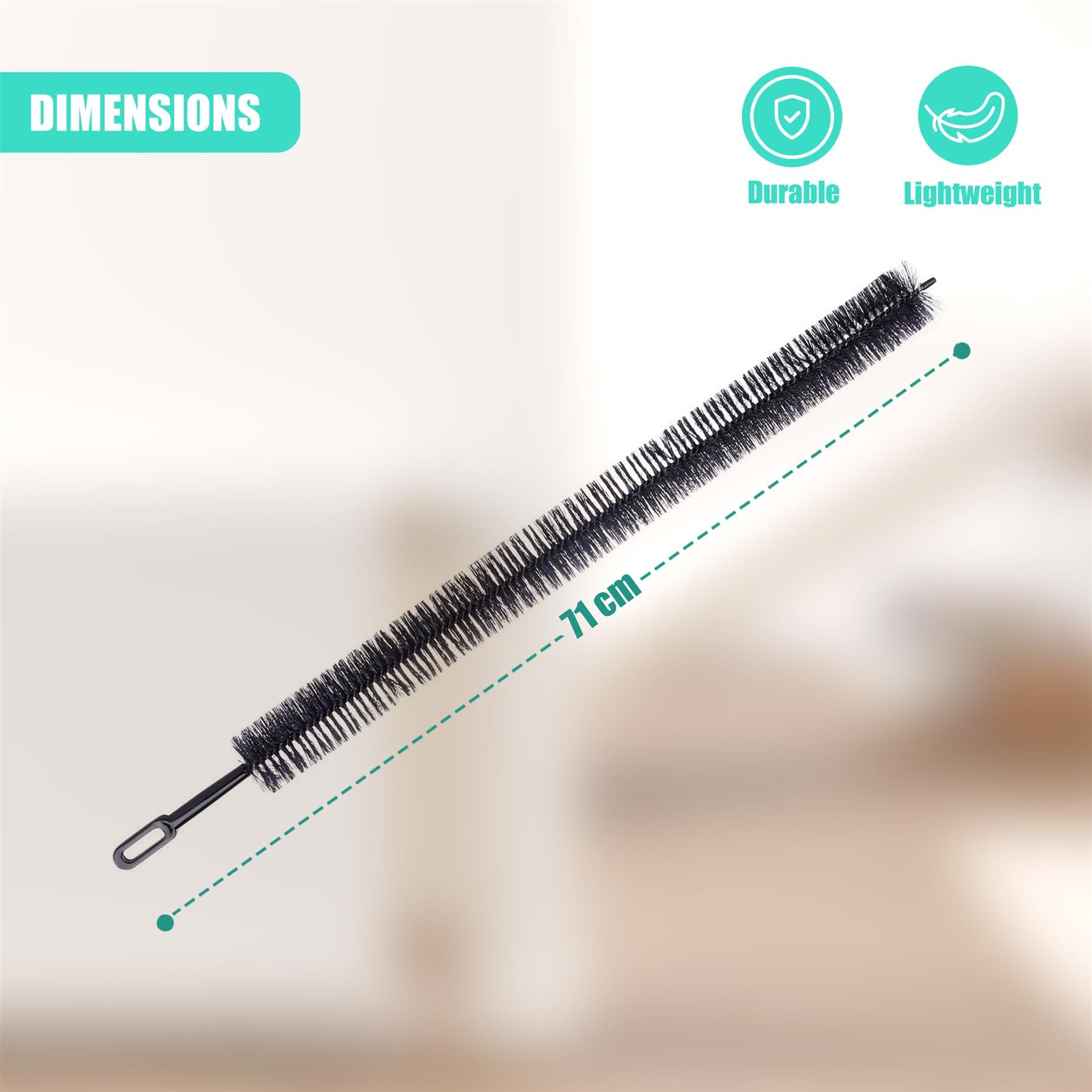 Set of 2 Radiator Cleaner Brushes 71cm by GEEZY - The Magic Toy Shop