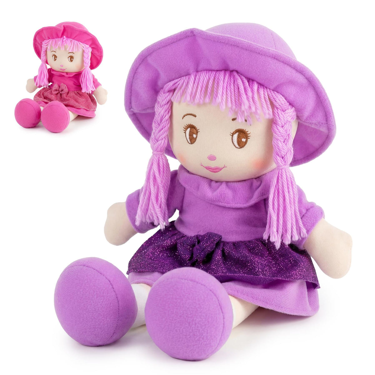 BiBi Rag Doll - Ruby (30 cm /12")