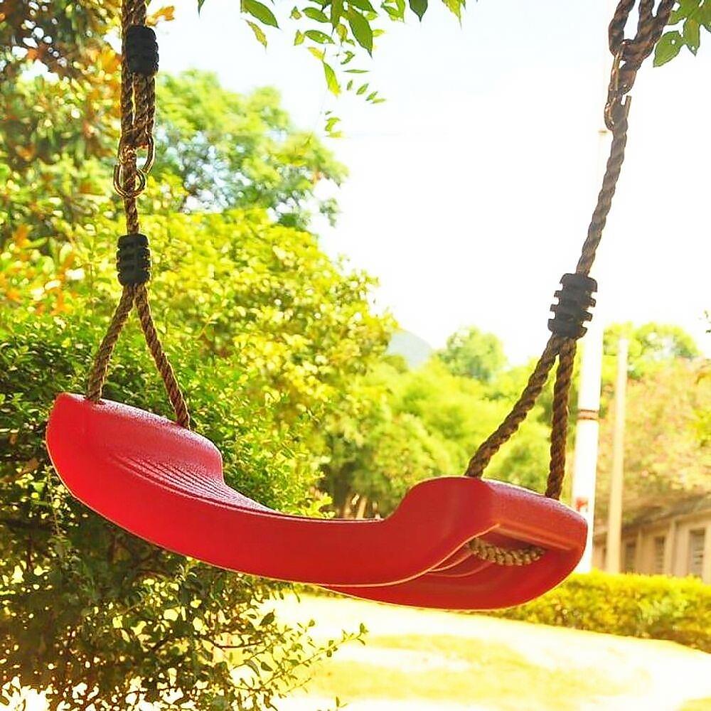 Set of Trapeze Monkey Bar and Plastic Swing Seat by The Magic Toy Shop - The Magic Toy Shop