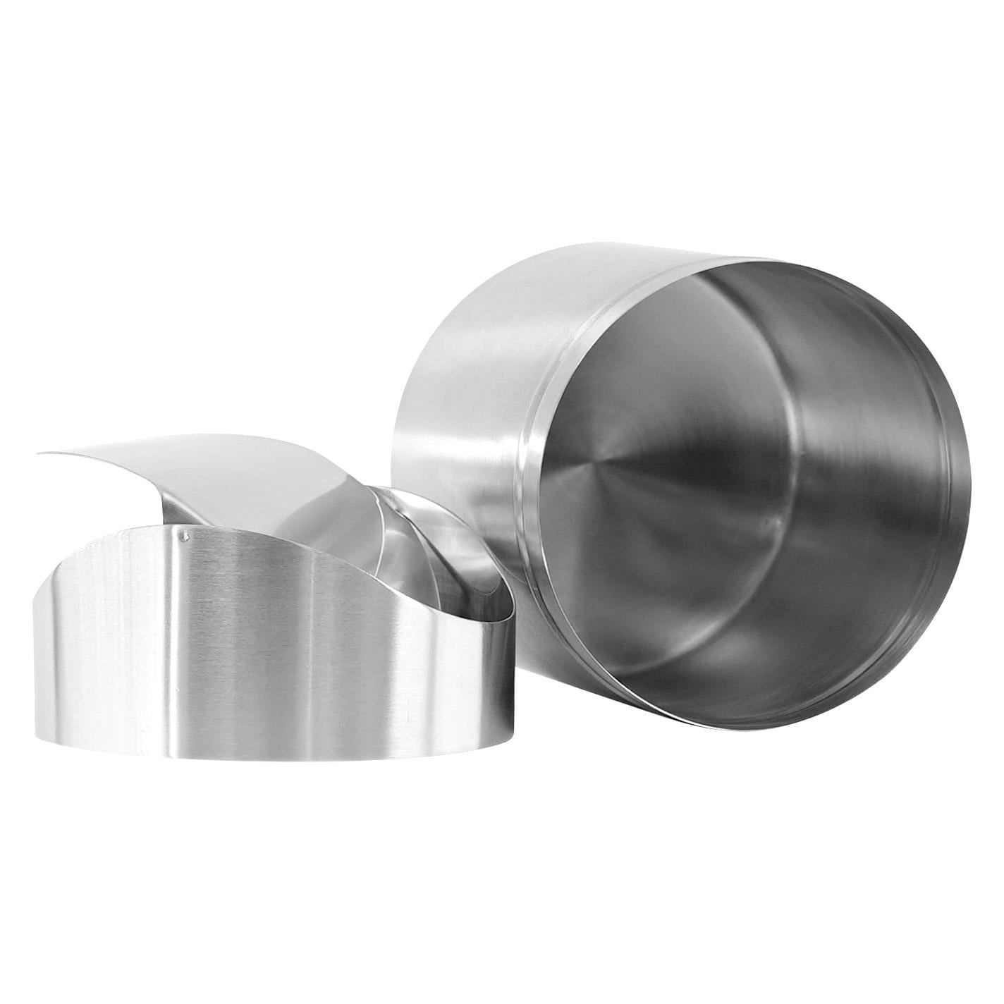 1.5 L Stainless Steel Mini Rubbish Bin by Geezy - The Magic Toy Shop