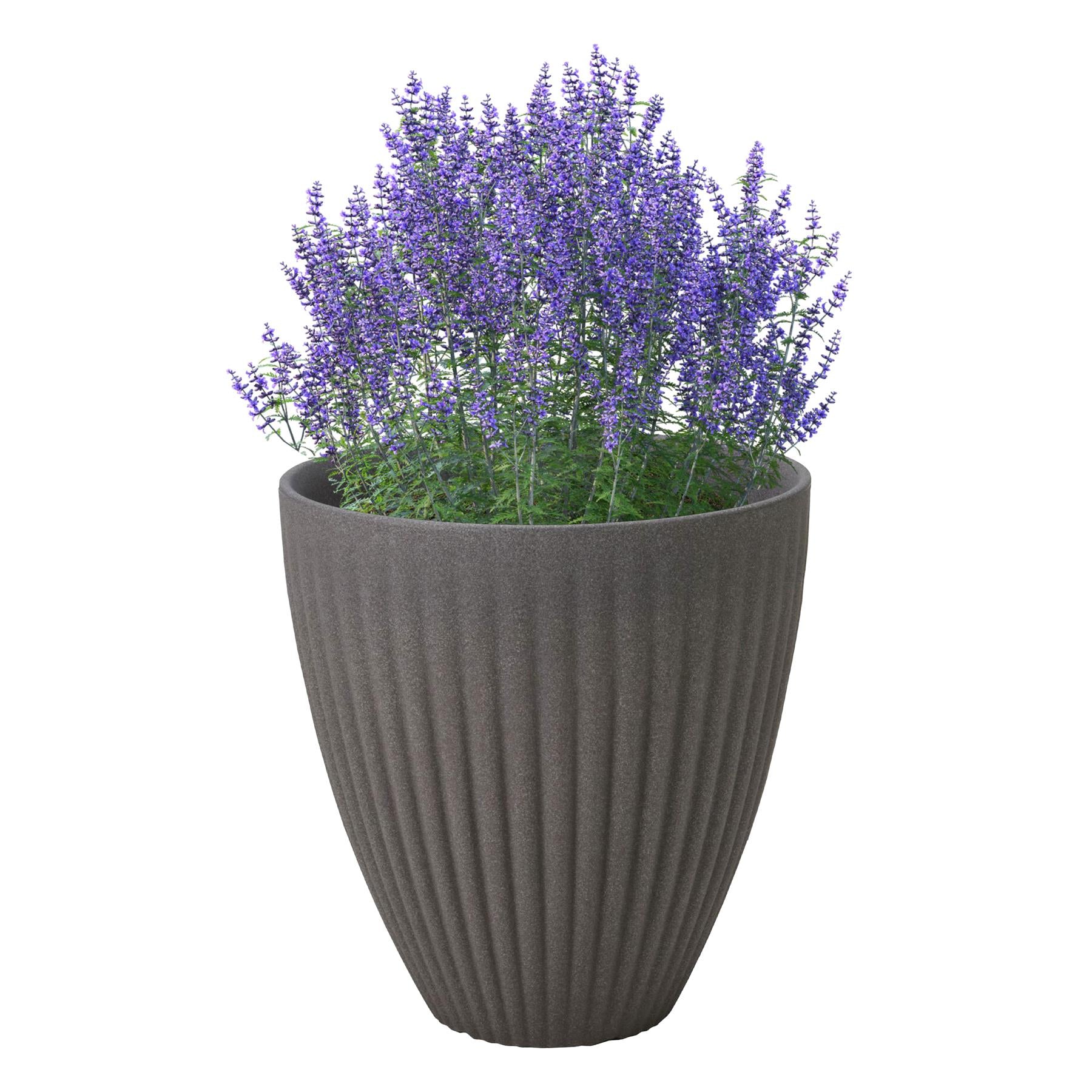 Large Grey Round Planter by GEEZY - The Magic Toy Shop