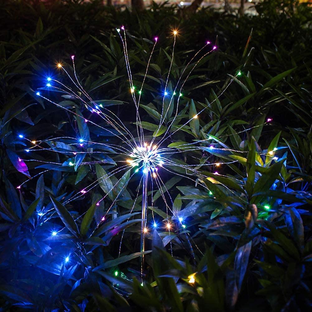 90 LED Starburst Solar Powered Stake Lights - Multicolour by GEEZY - The Magic Toy Shop