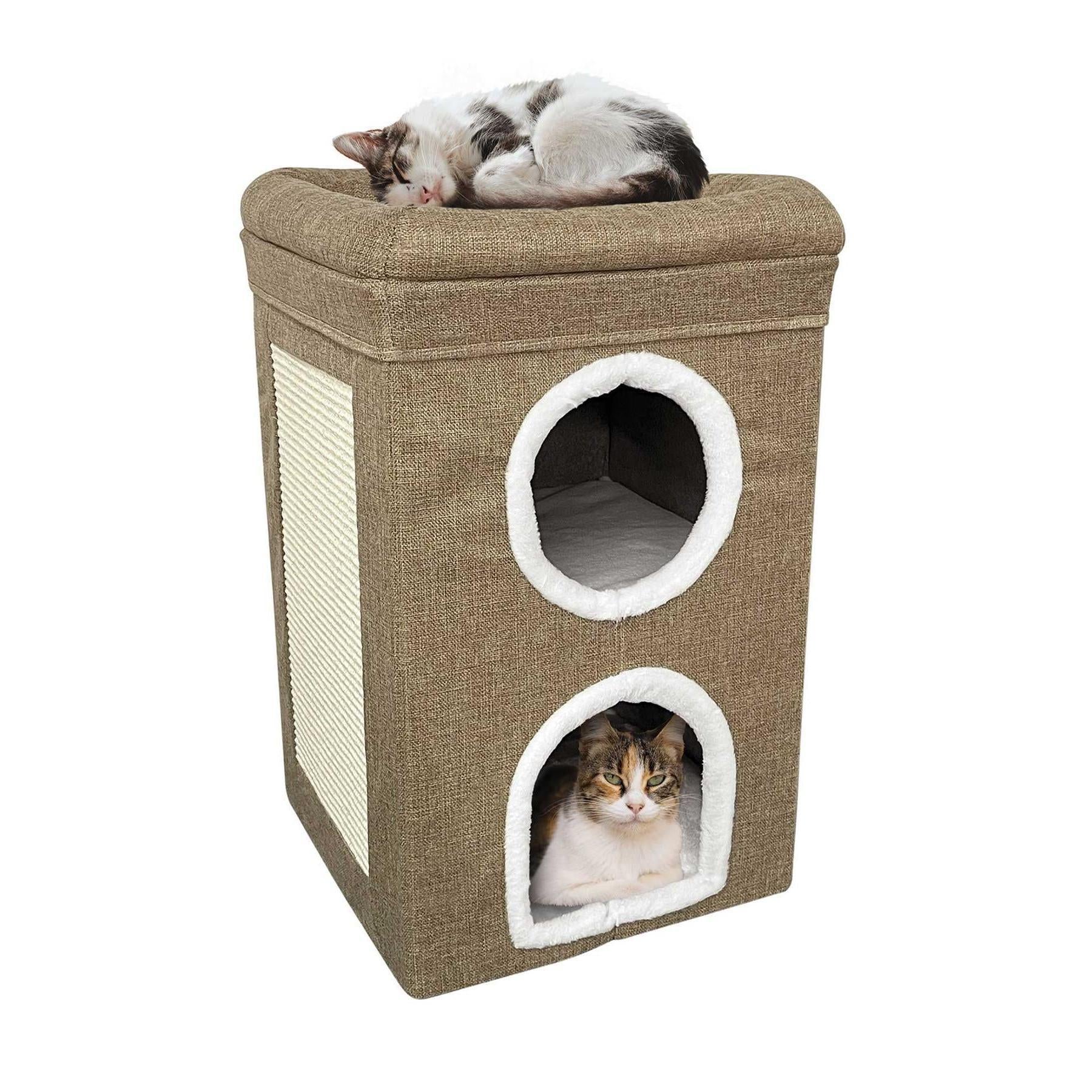 Foldable Cosy Cat Houses by GEEZY - The Magic Toy Shop