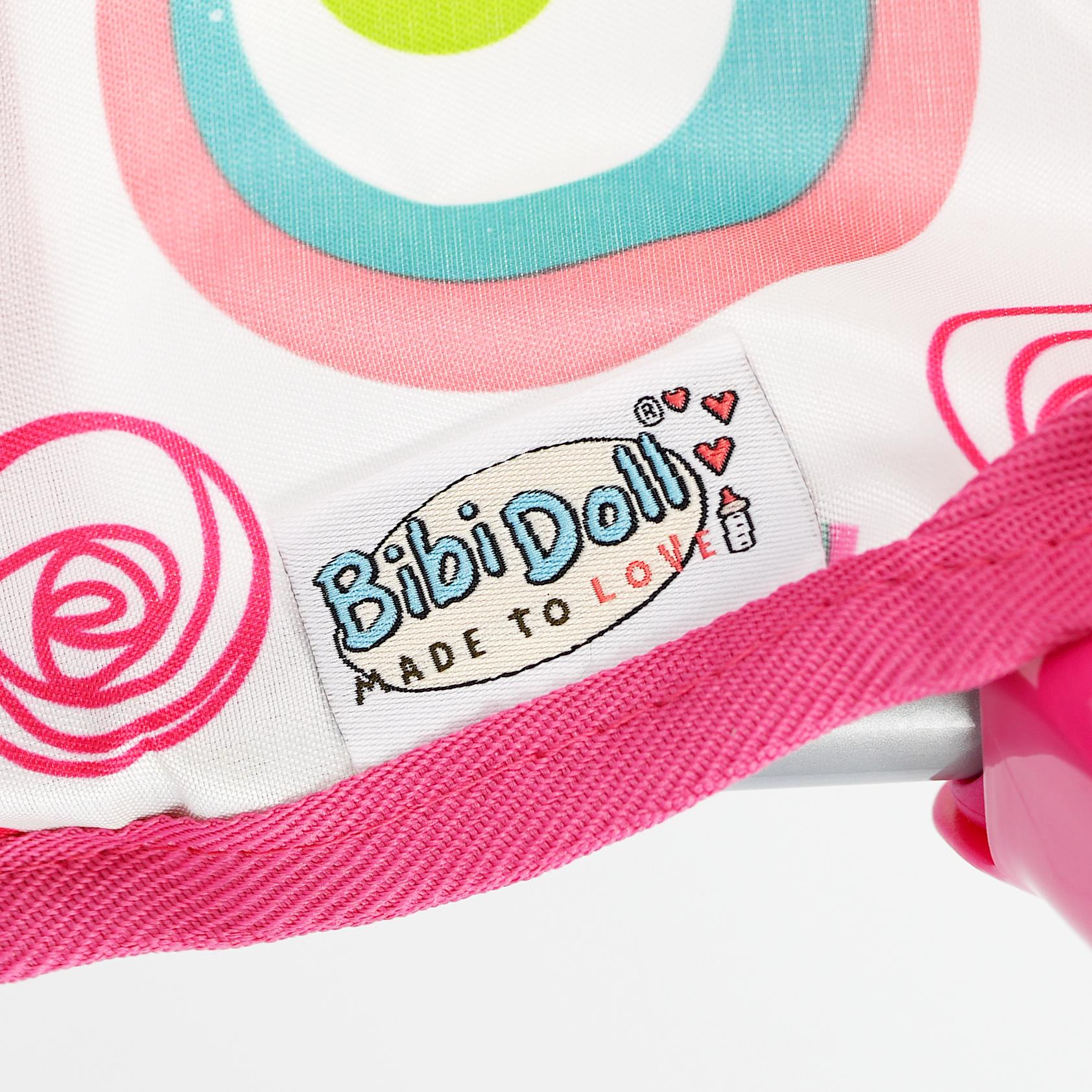 Baby Doll Pink Cot & Highchair Set by BiBi Doll - The Magic Toy Shop