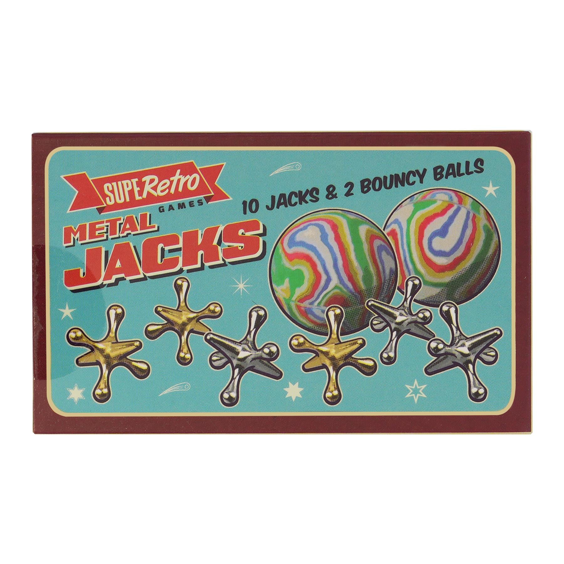 Traditional Metal Classic Jacks Game by The Magic Toy Shop - The Magic Toy Shop