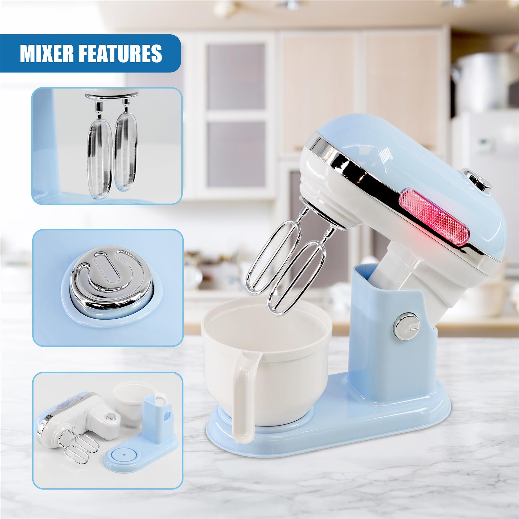 Kitchen Breakfast Pretend Play Toy 9 Pcs by The Magic Toy Shop - The Magic Toy Shop