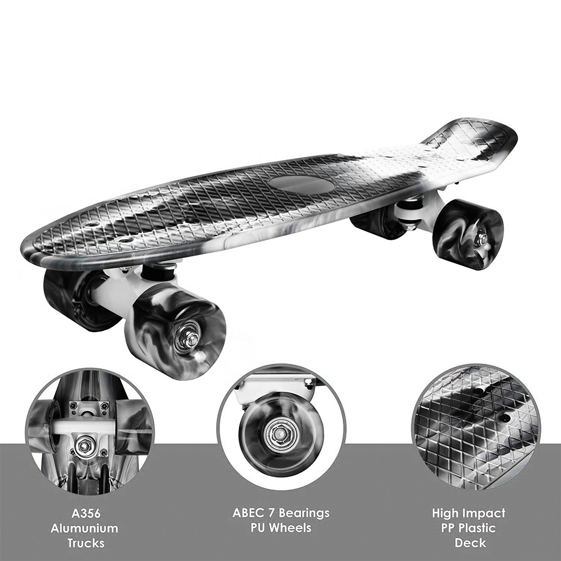 Retro Skateboard Black by The Magic Toy Shop - The Magic Toy Shop
