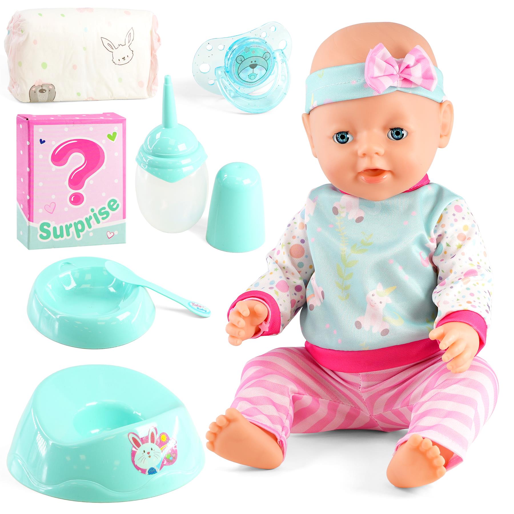 Interactive Baby Doll Playset by BiBi Doll - The Magic Toy Shop